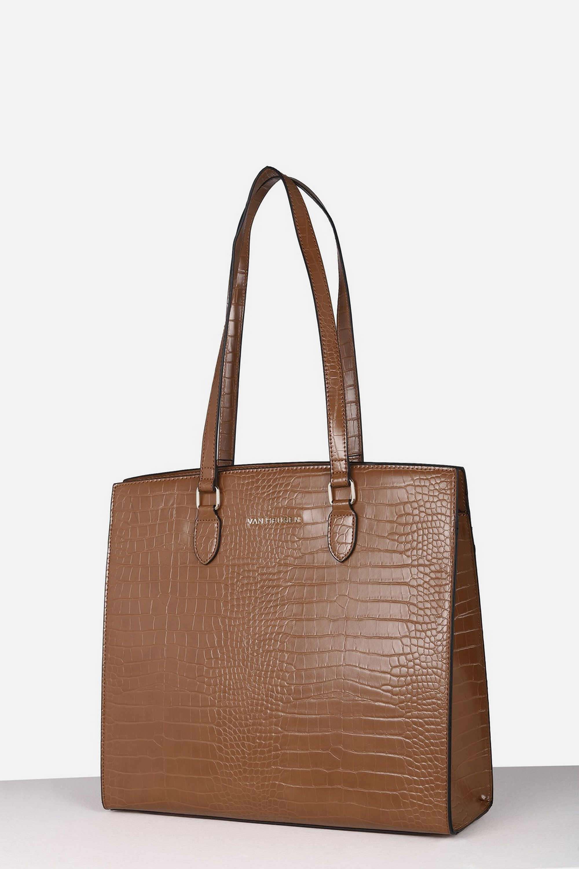 Zipper-PU-Women-Casual-Wear-Tote-Bag