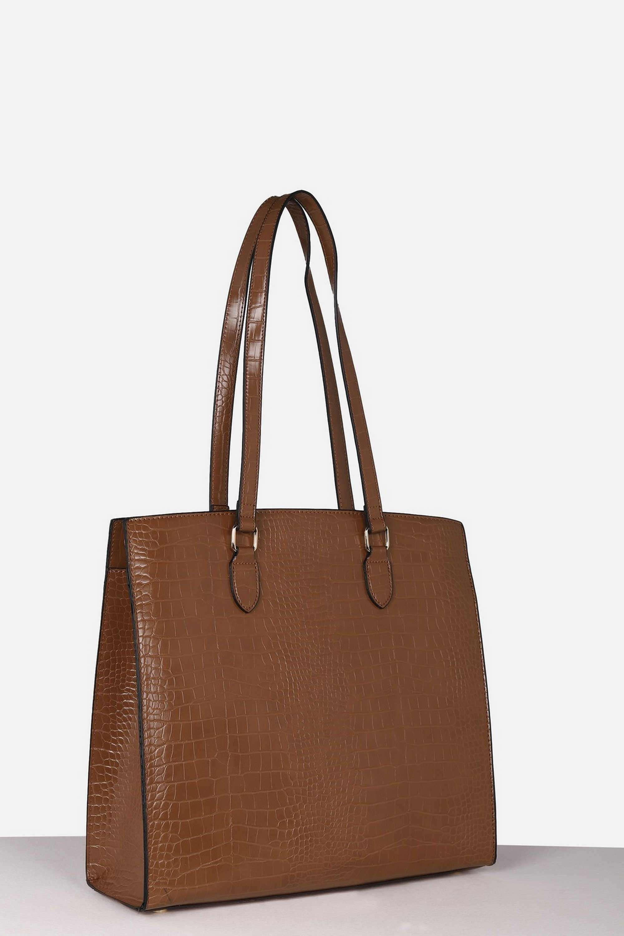 Zipper-PU-Women-Casual-Wear-Tote-Bag
