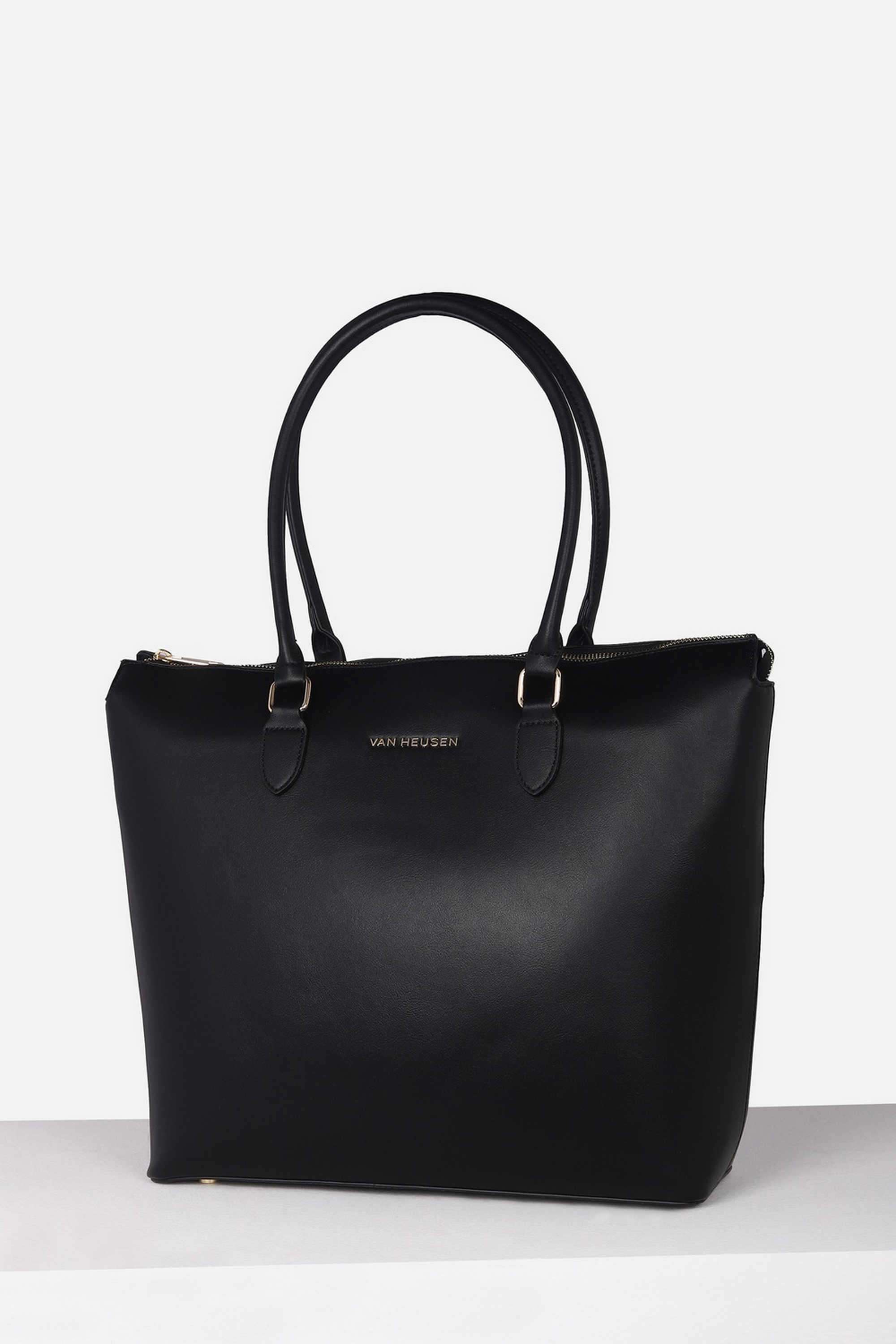Zipper-PU-Women-Casual-Wear-Tote-Bag