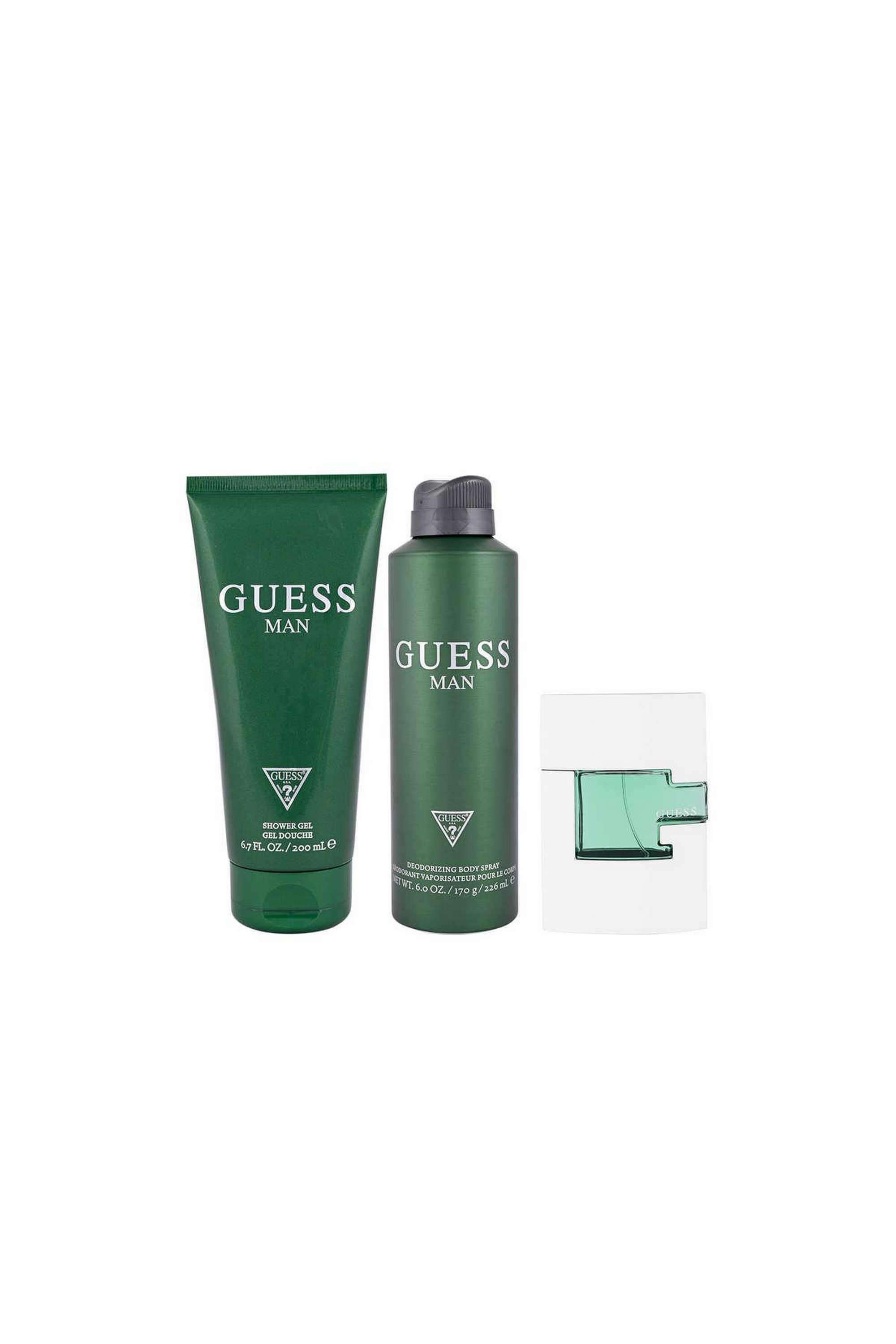 Man-Perfume-Gift-Set---Pack-of-3 -Eau-de-Toilette---75-ml-+-Shower-Gel-200-ml-+-Body-Spray-170-gm
