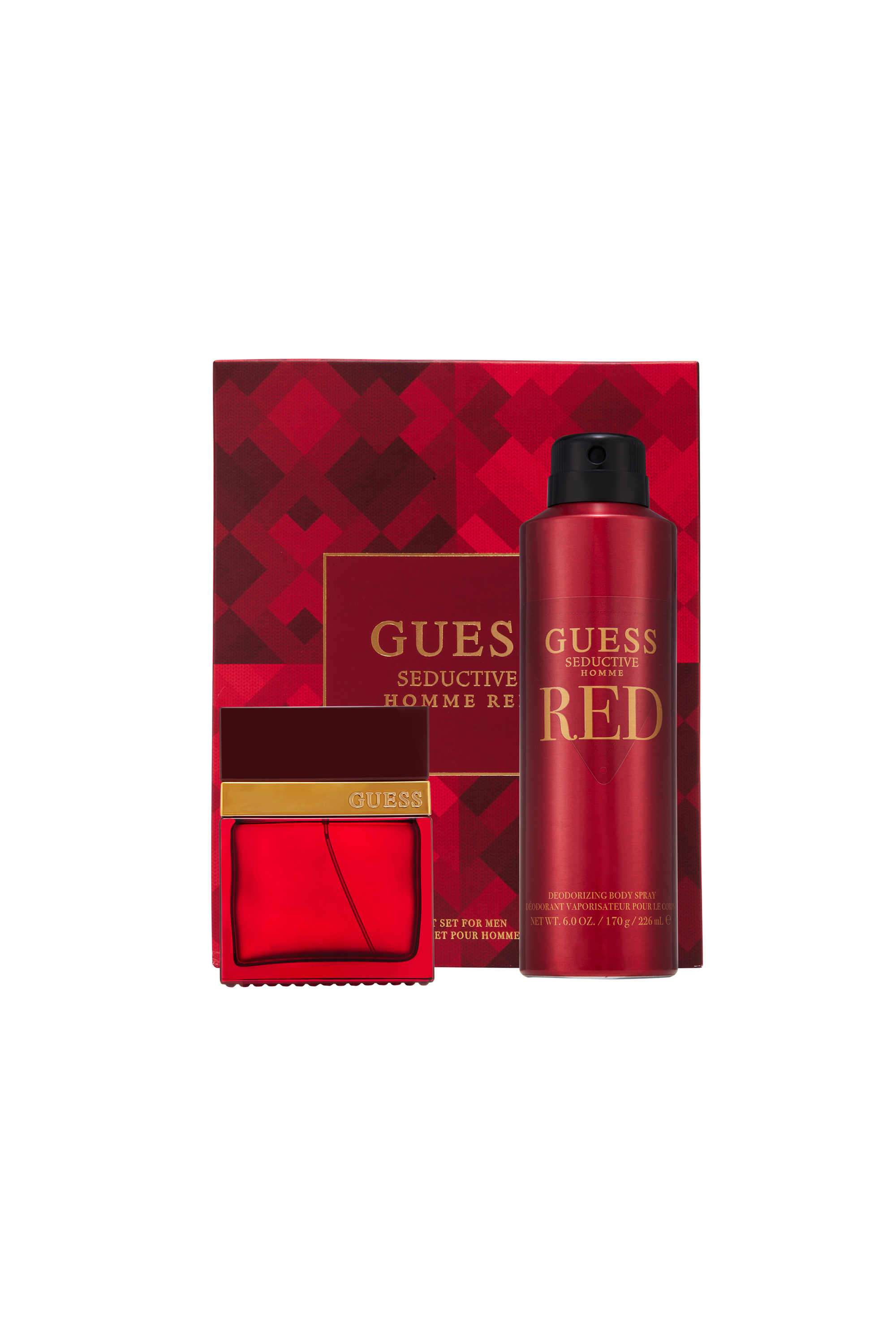 Guess-Seductive-Homme-Red-Gift-Set-For-Men---(EDT-50-ml+-Body-Spray-170-gm)