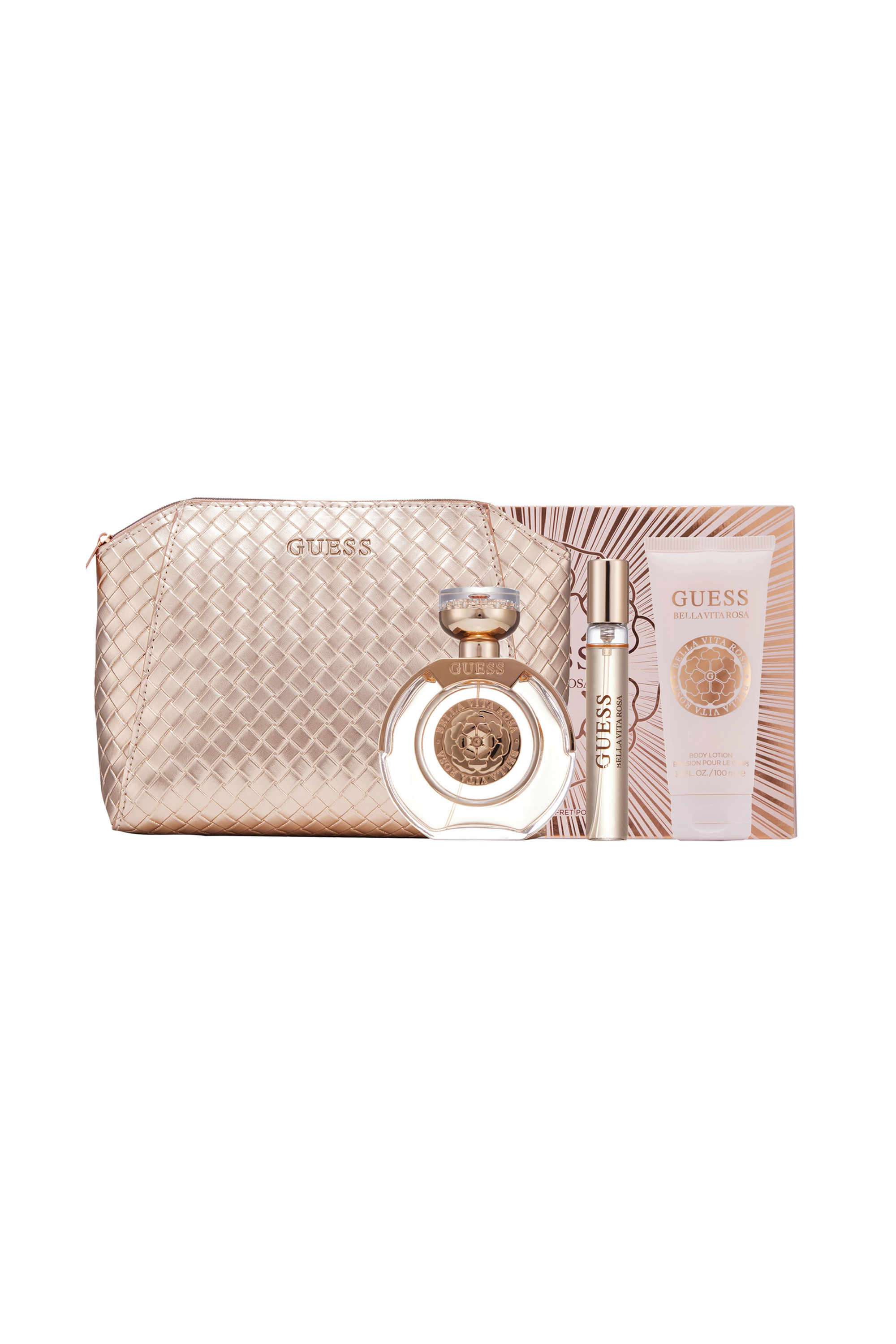 Bella-Vita-Rosa-Eau-de-Toilette-Set-For-Women---(EDT-100-ml-+-Travel-Spray-15-ml-+-Body-Lotion-100-ml-+-Pouch)