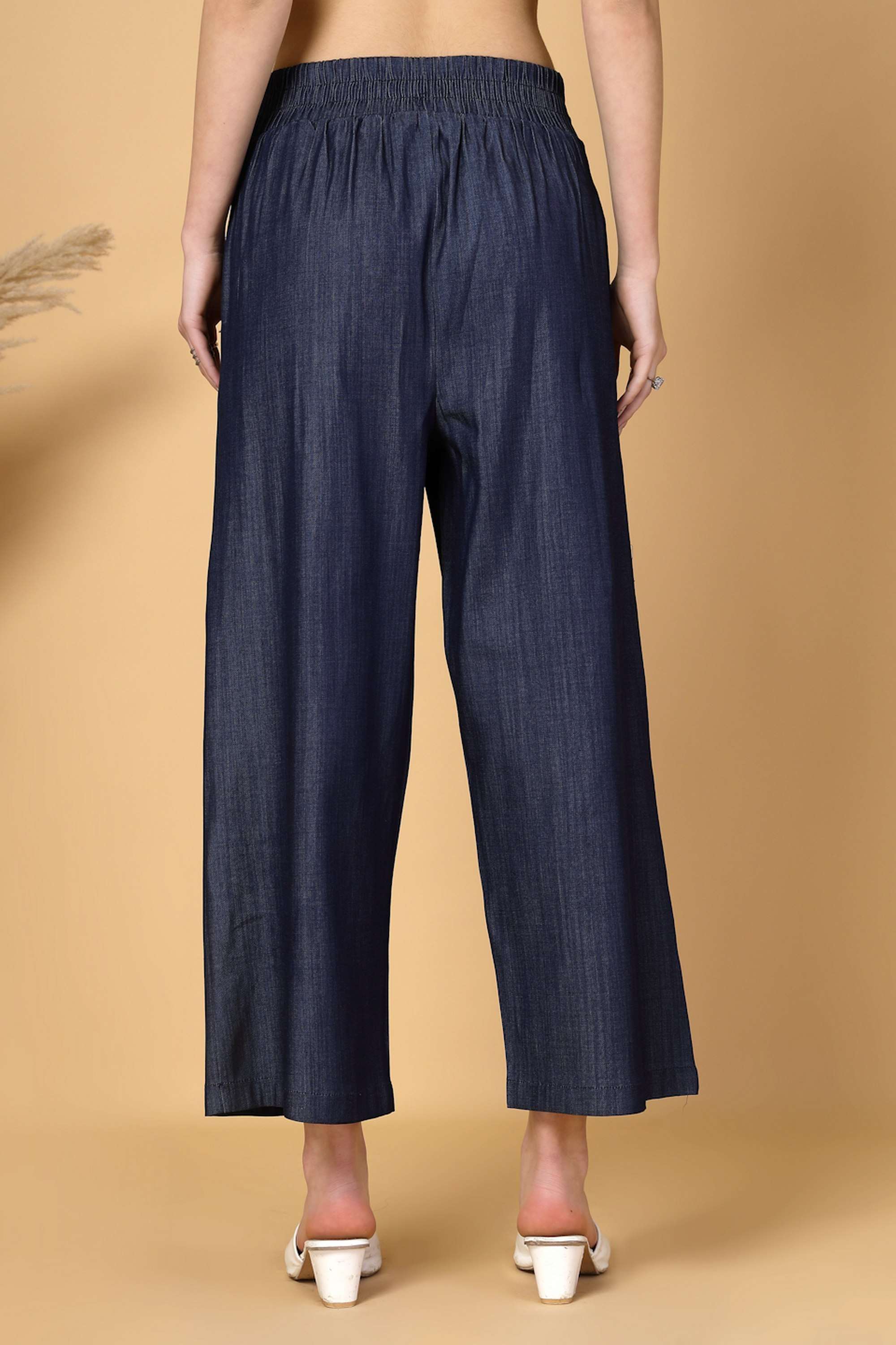 Modern-Regular-Fit-Cotton-Women-s-Winter-Wear-Pants