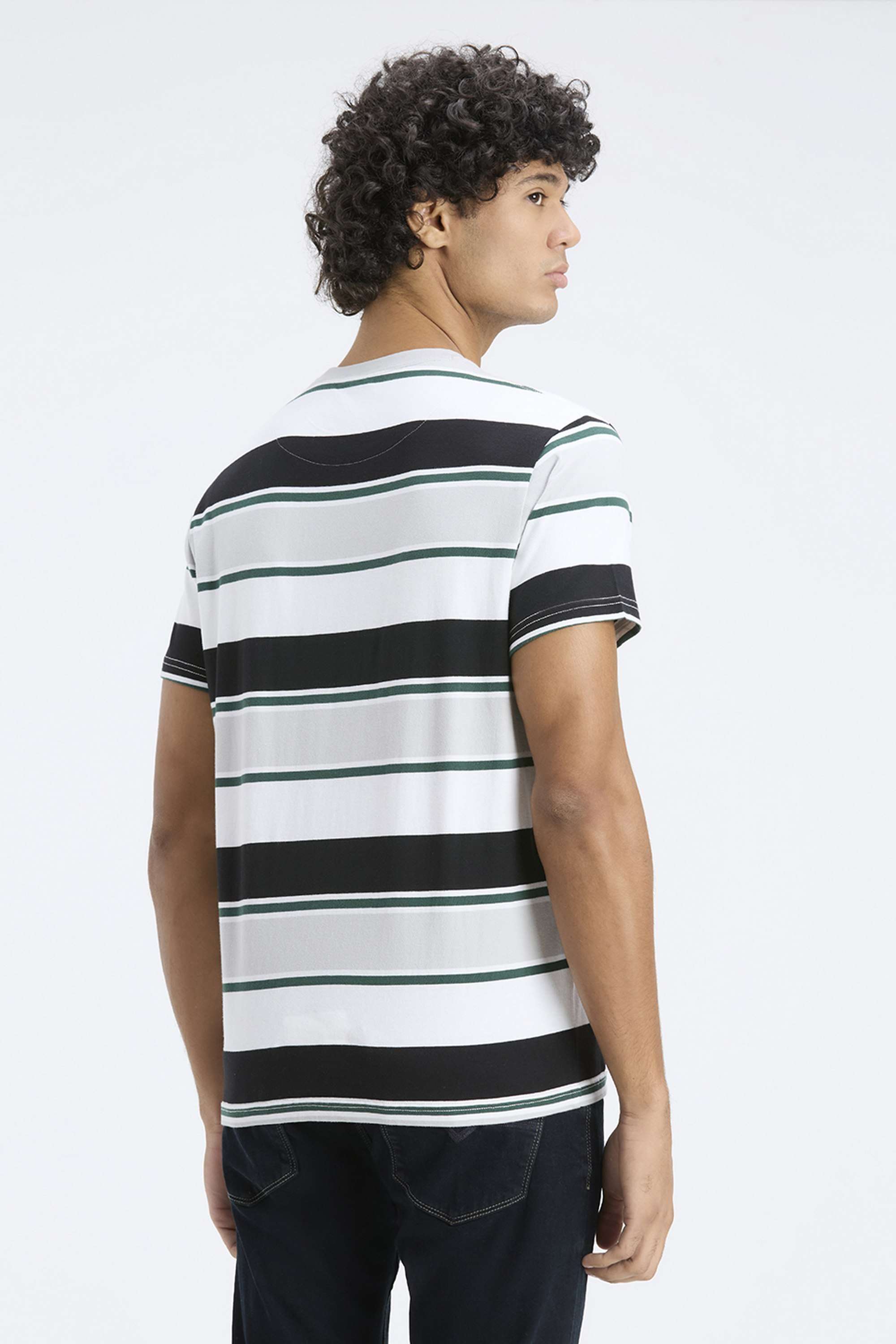 Stripes-Cotton-Slim-Fit-Men-T-Shirt