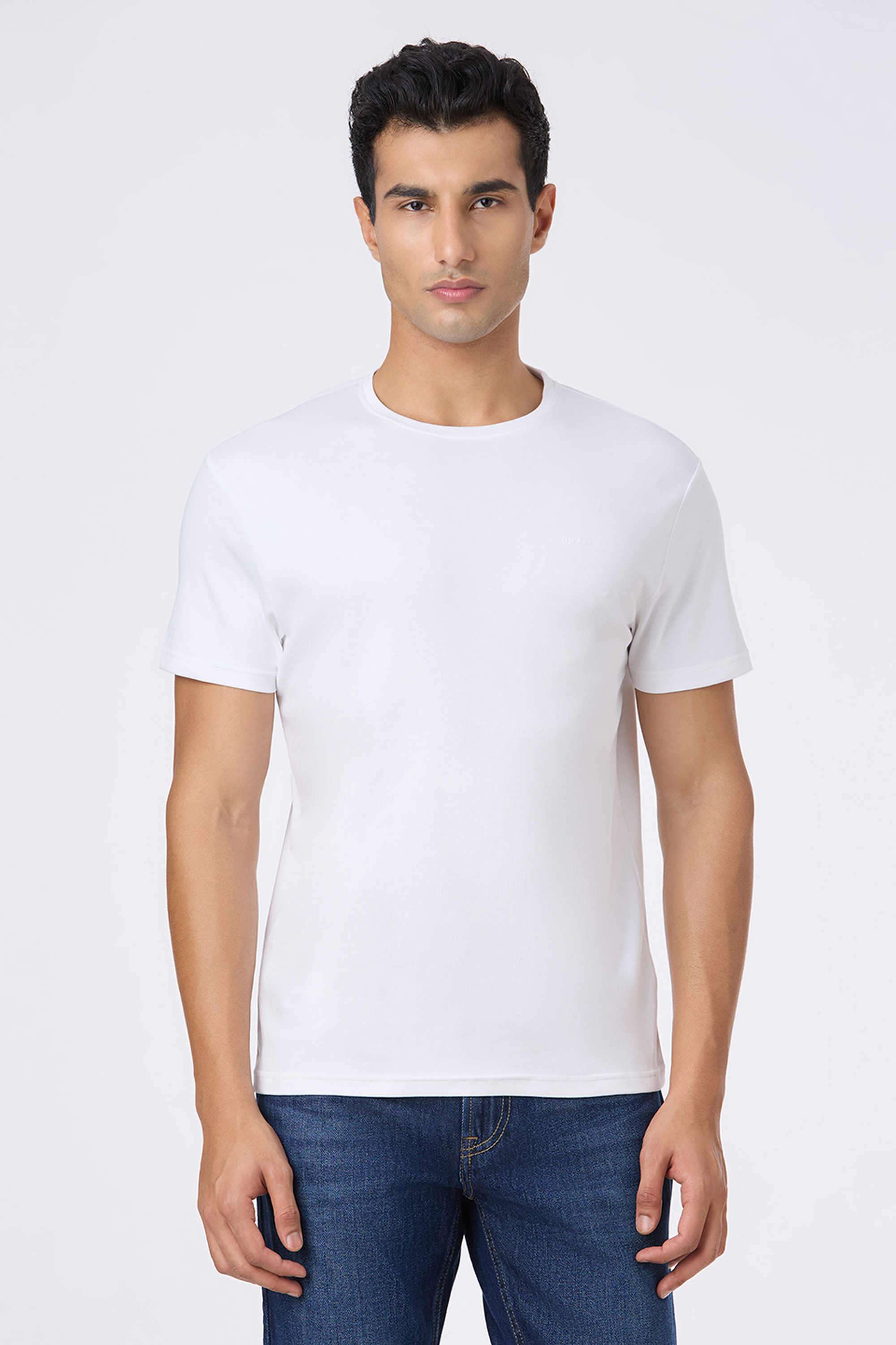 Solid-Cotton-Slim-Fit-Men-T-Shirt