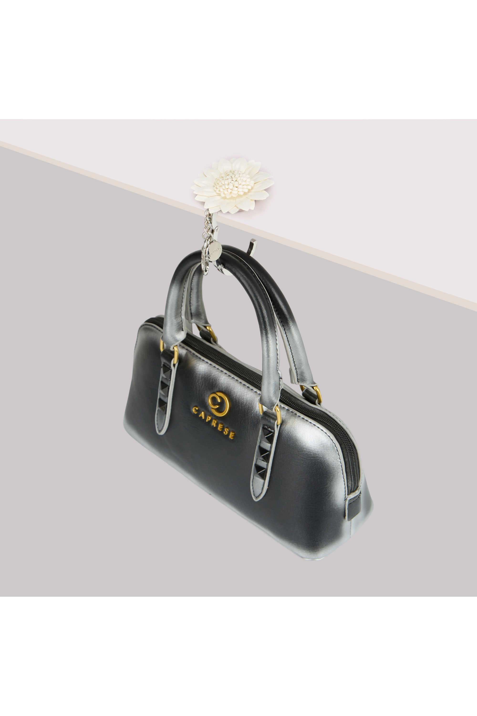 Zipper-Closure-Metal-Women-Casual-Wear-Purse-Hook