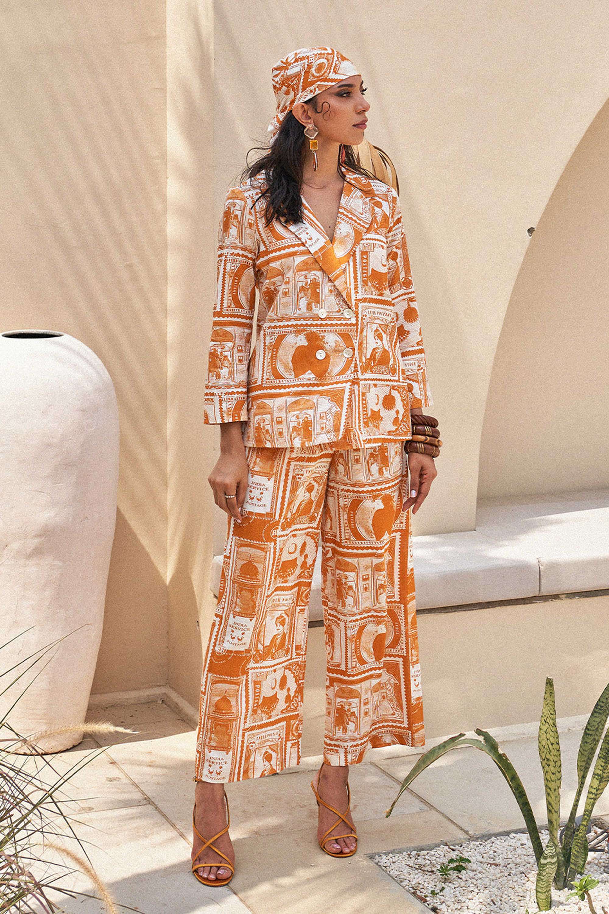 Relaxed-Fit-Blended-Fabric-Women-s-Casual-Wear-Pants