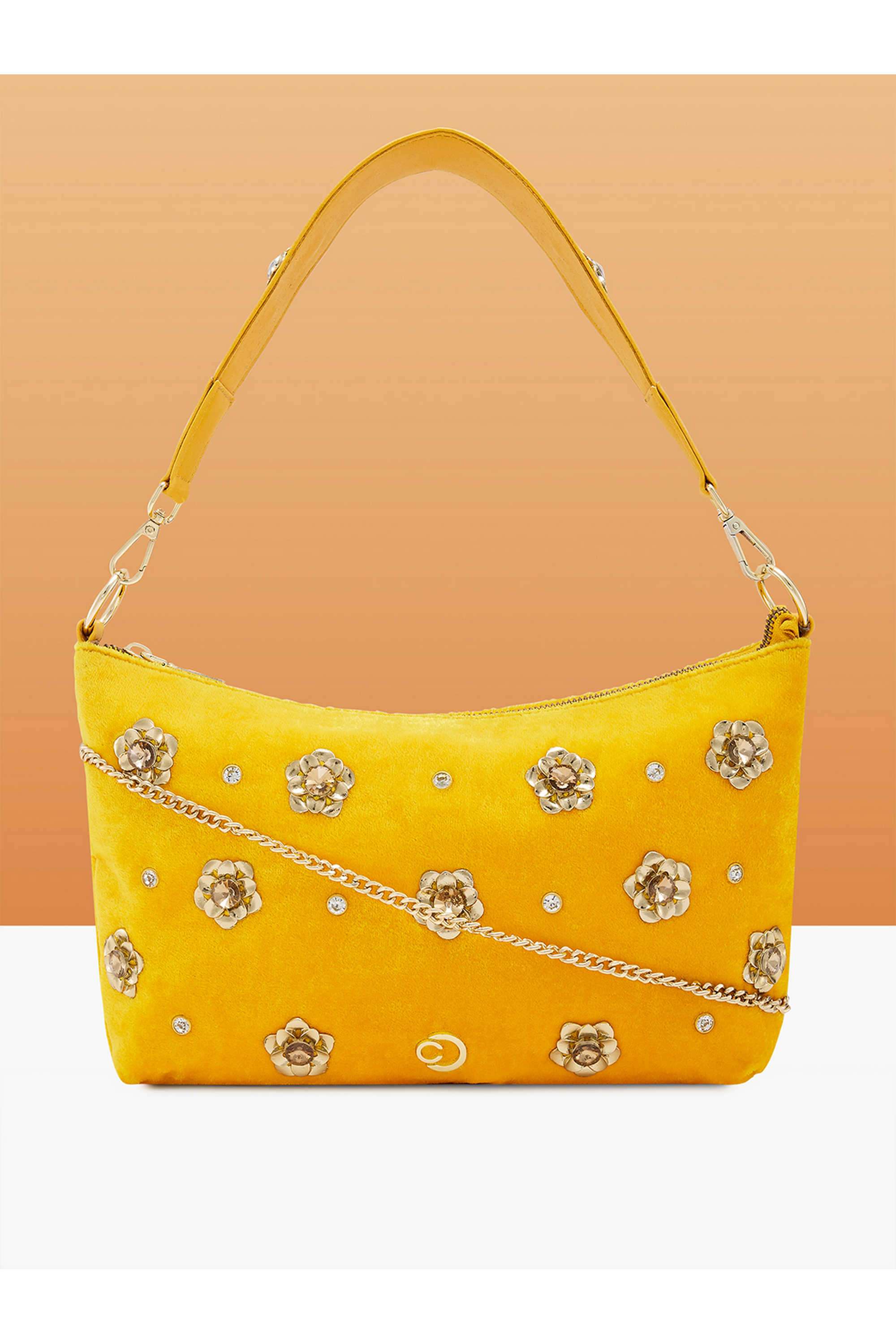Zipper-Closure-Velvet-Women-Casual-Wear-Hobo