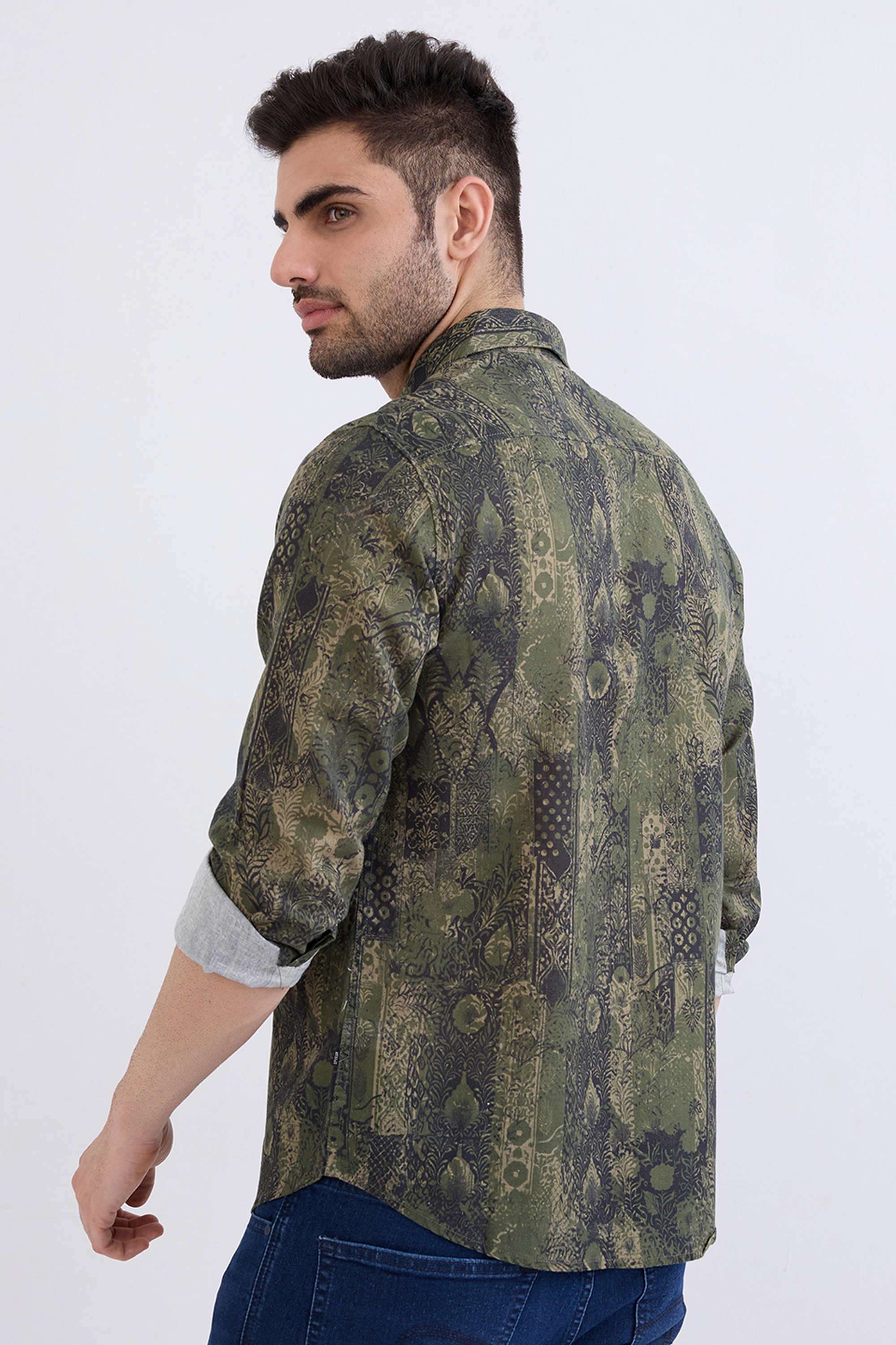 Animal-Print-Cotton-Slim-Fit-Men-s-Casual-Shirt