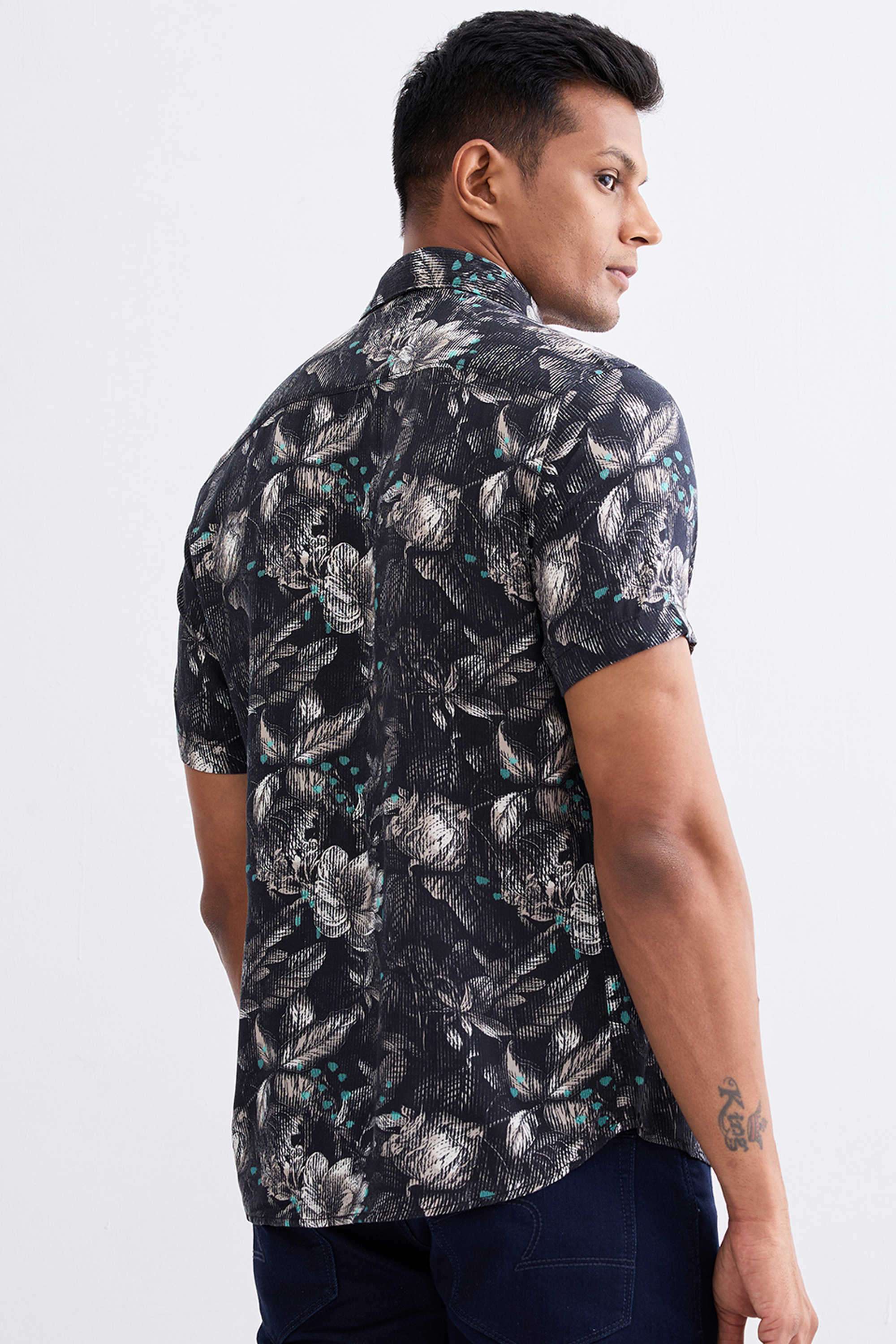 Printed-Viscose-Slim-Fit-Men-s-Casual-Shirt