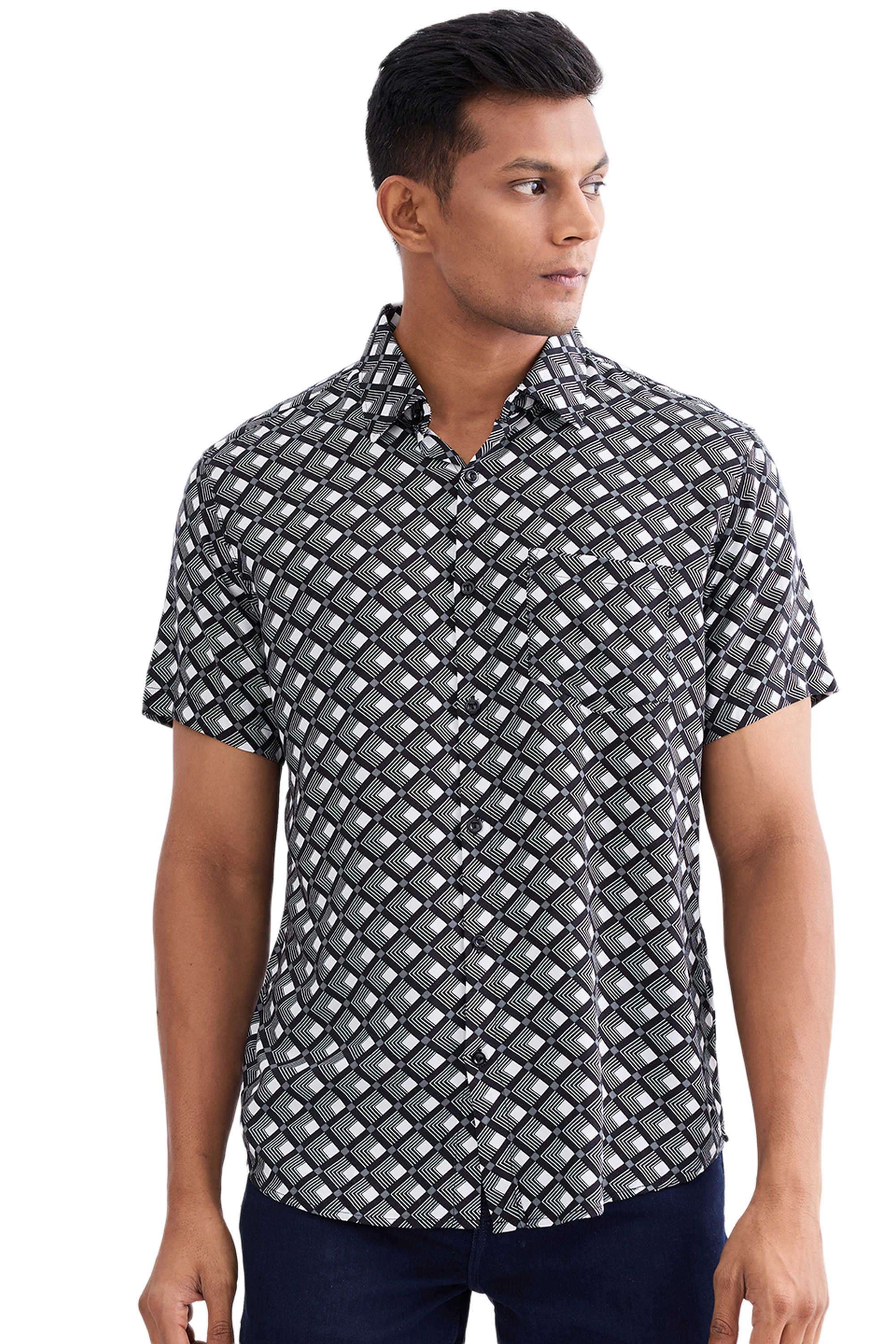 Printed-Viscose-Slim-Fit-Men-s-Casual-Shirt