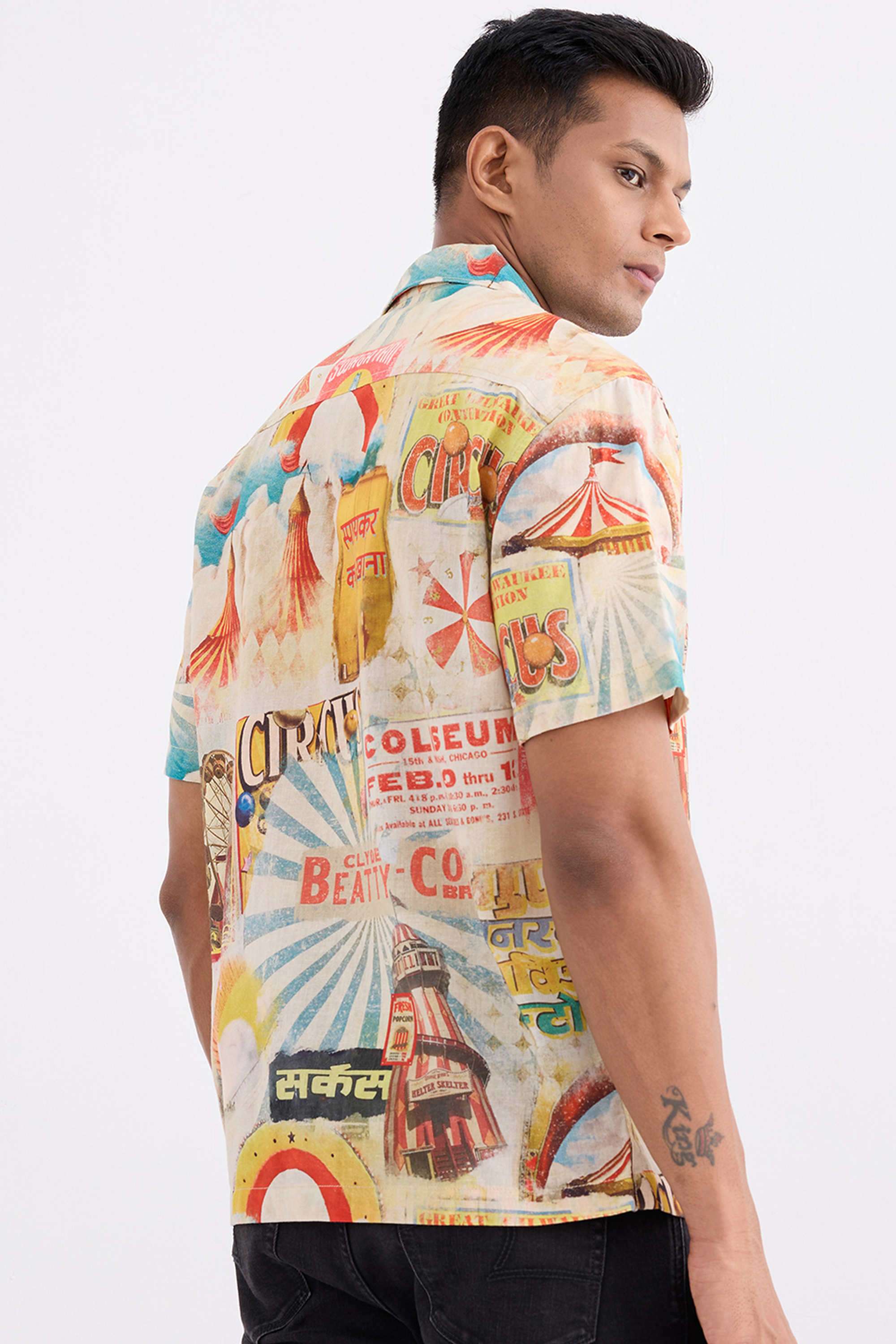 Graphic-Print-Cotton-Regular-Fit-Men-s-Casual-Shirt
