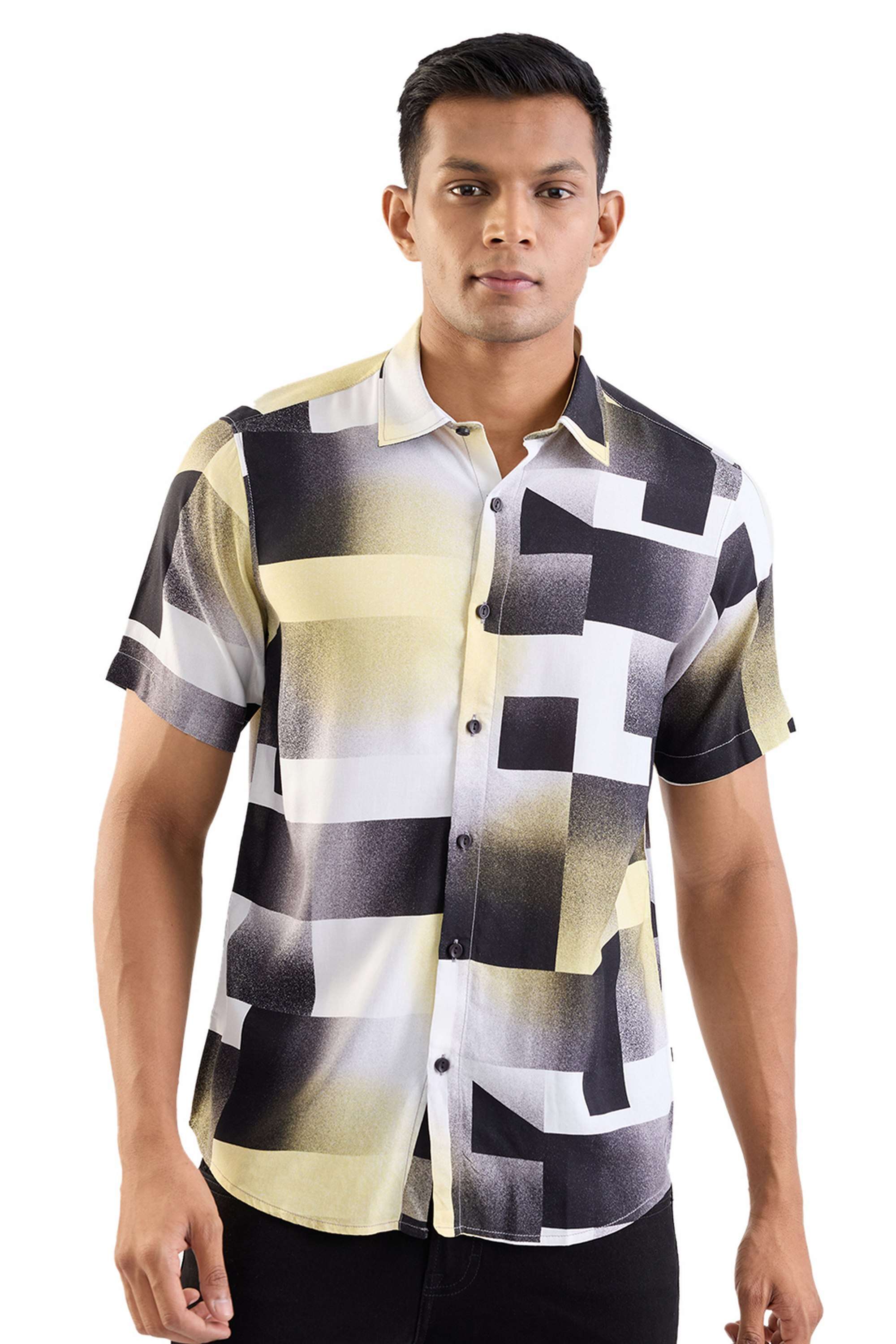 Printed-Viscose-Slim-Fit-Men-s-Casual-Shirt