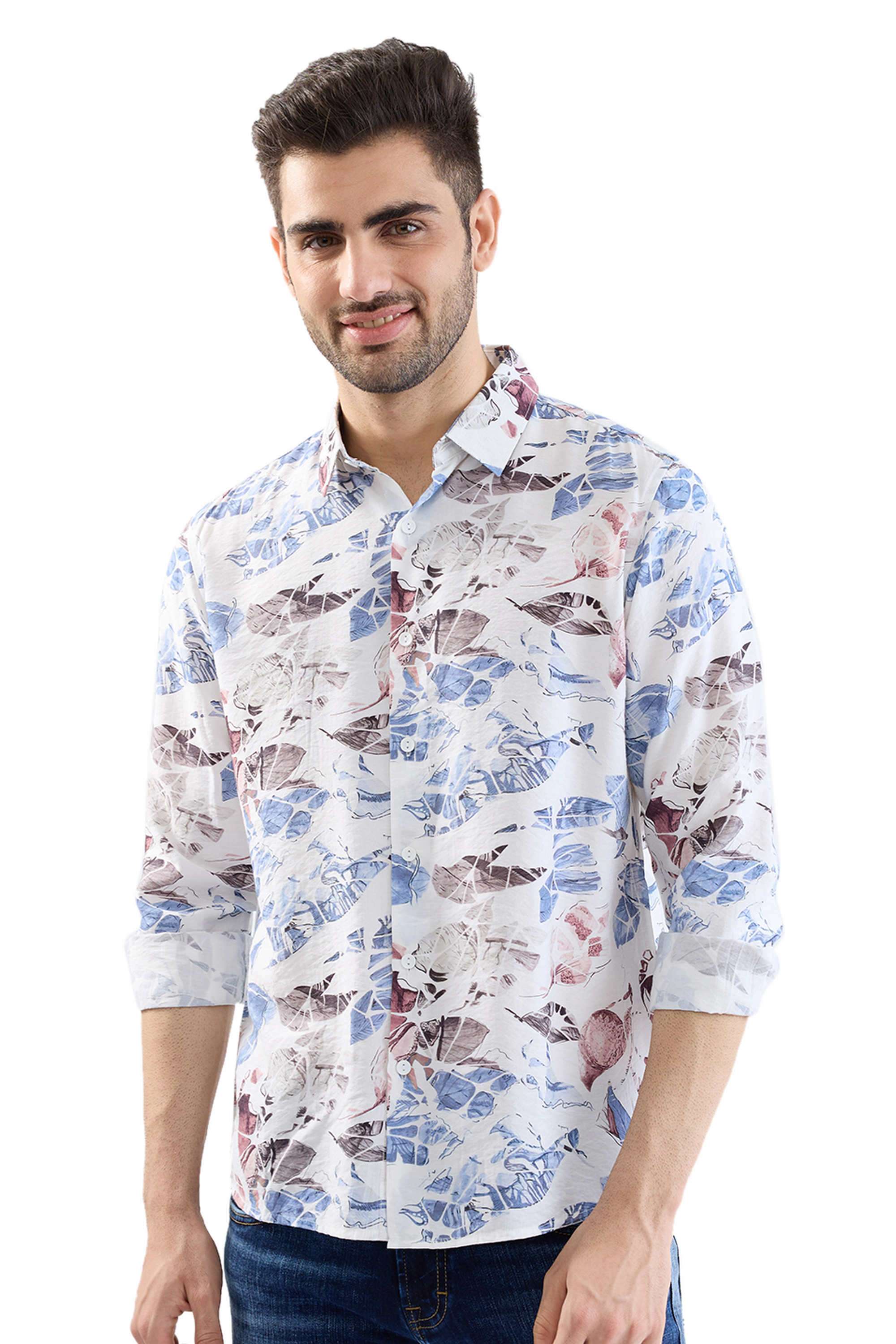Printed-Viscose-Slim-Fit-Men-Shirt