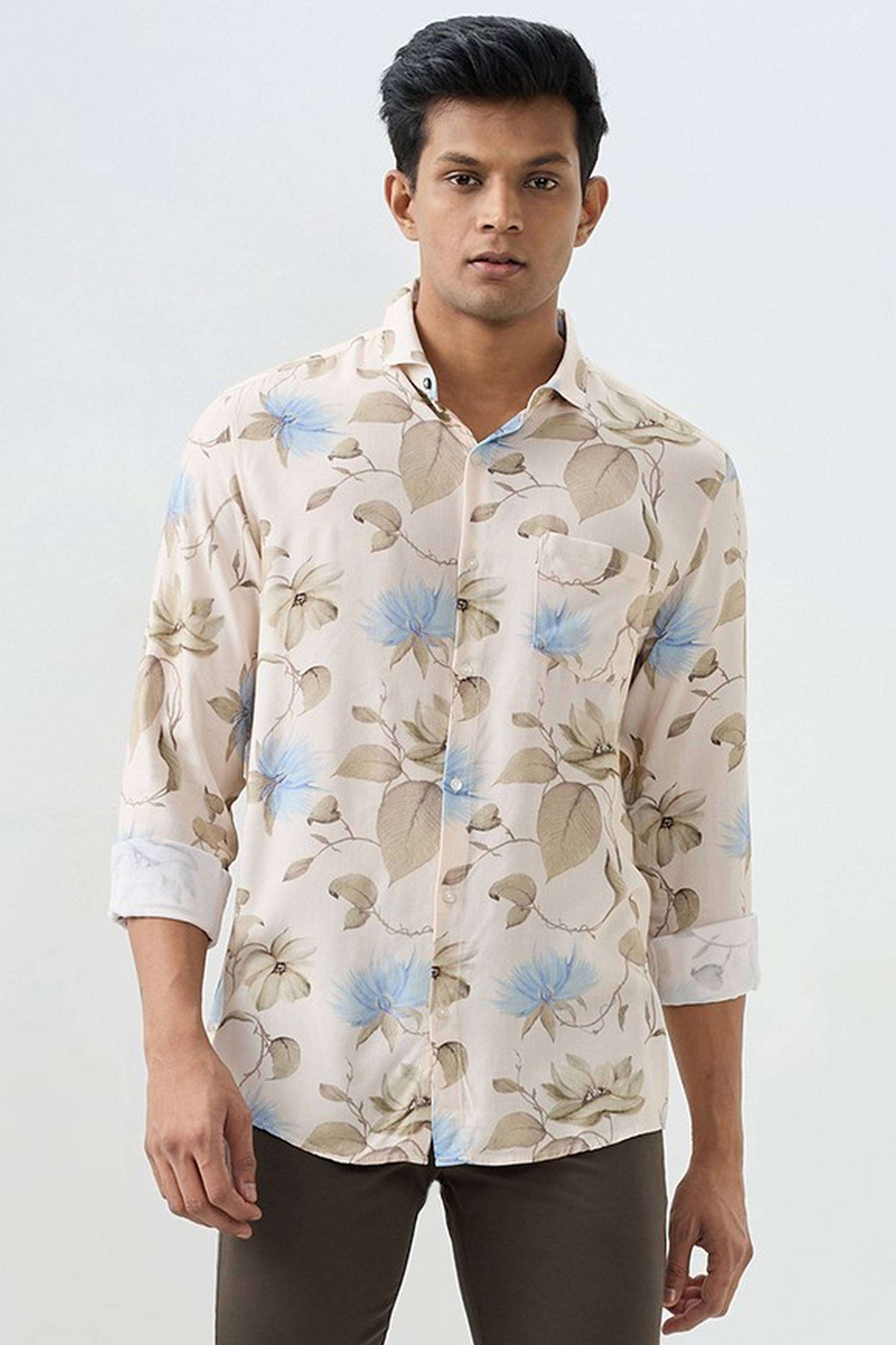 Printed-Viscose-Slim-Fit-Men-Shirt