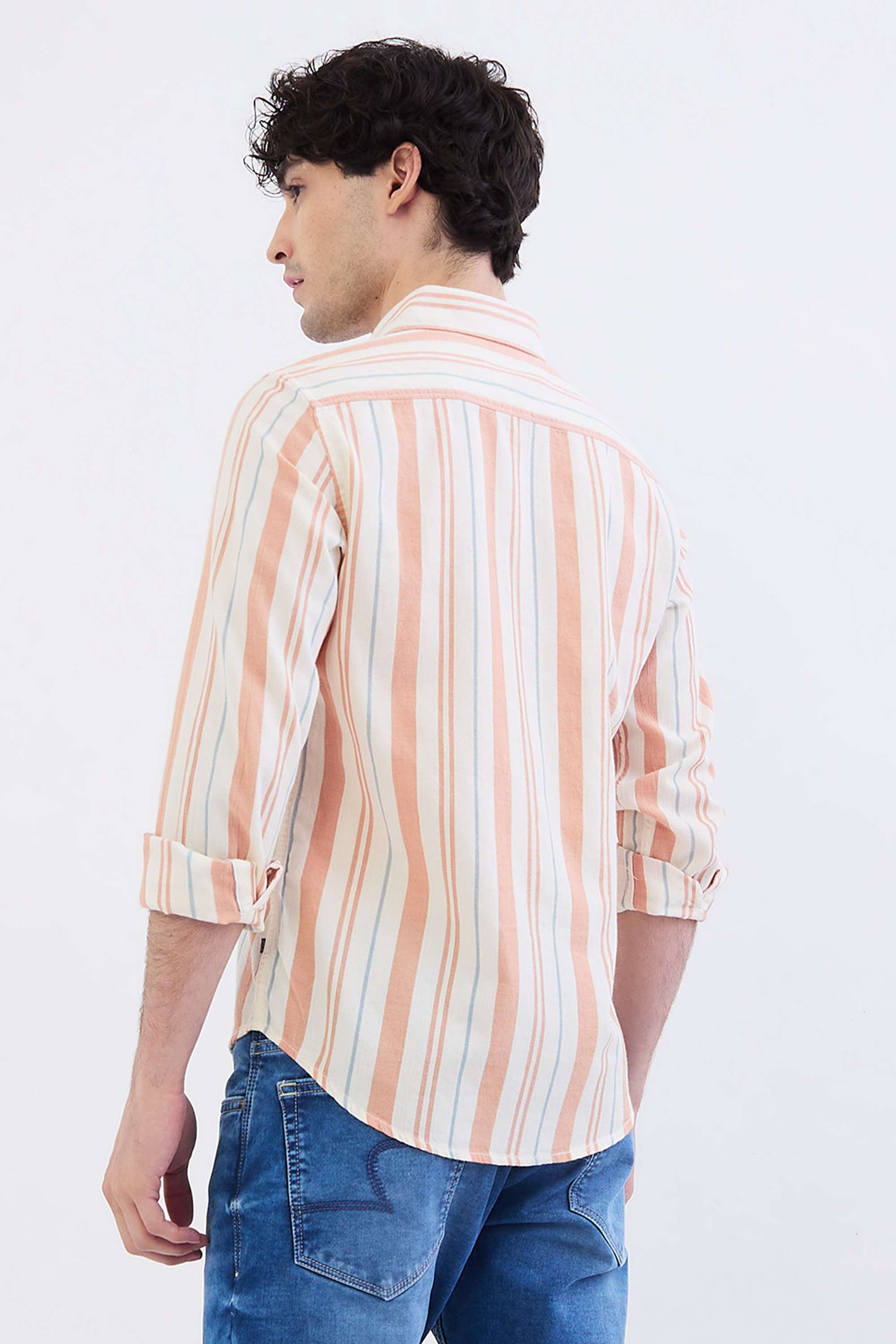 Stripes-Cotton-Slim-Fit-Men-s-Casual-Shirt