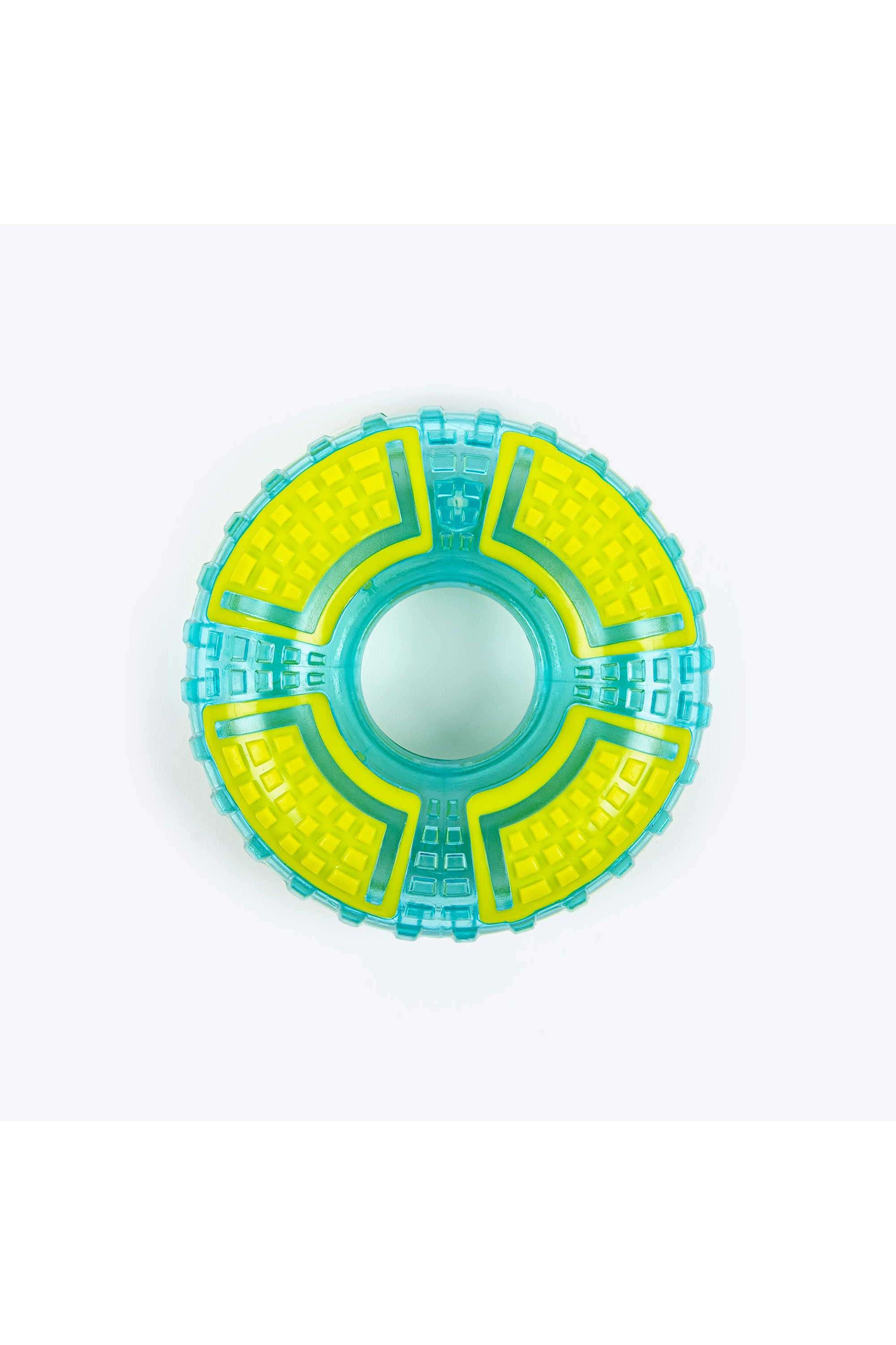 Dash-Dog-Grab-&-Gnaw-Squeaky-Toy-For-Dog---Neon-Green-&