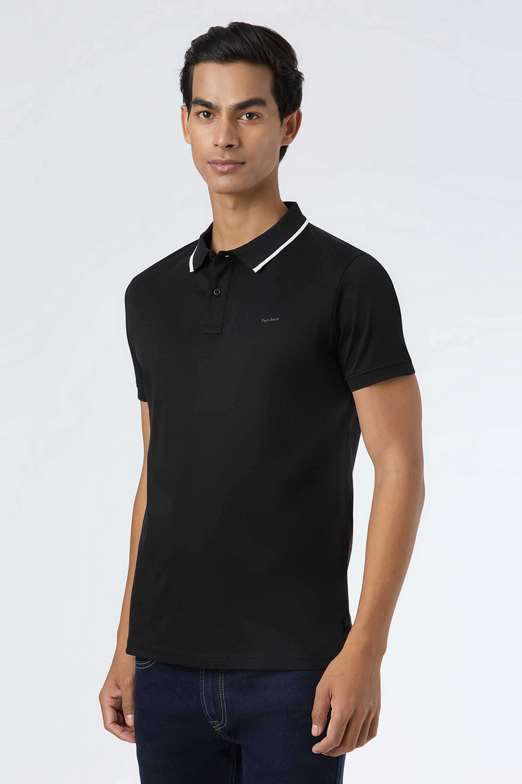 Graphic-Print-Cotton-Polo-Men-s-T-Shirt