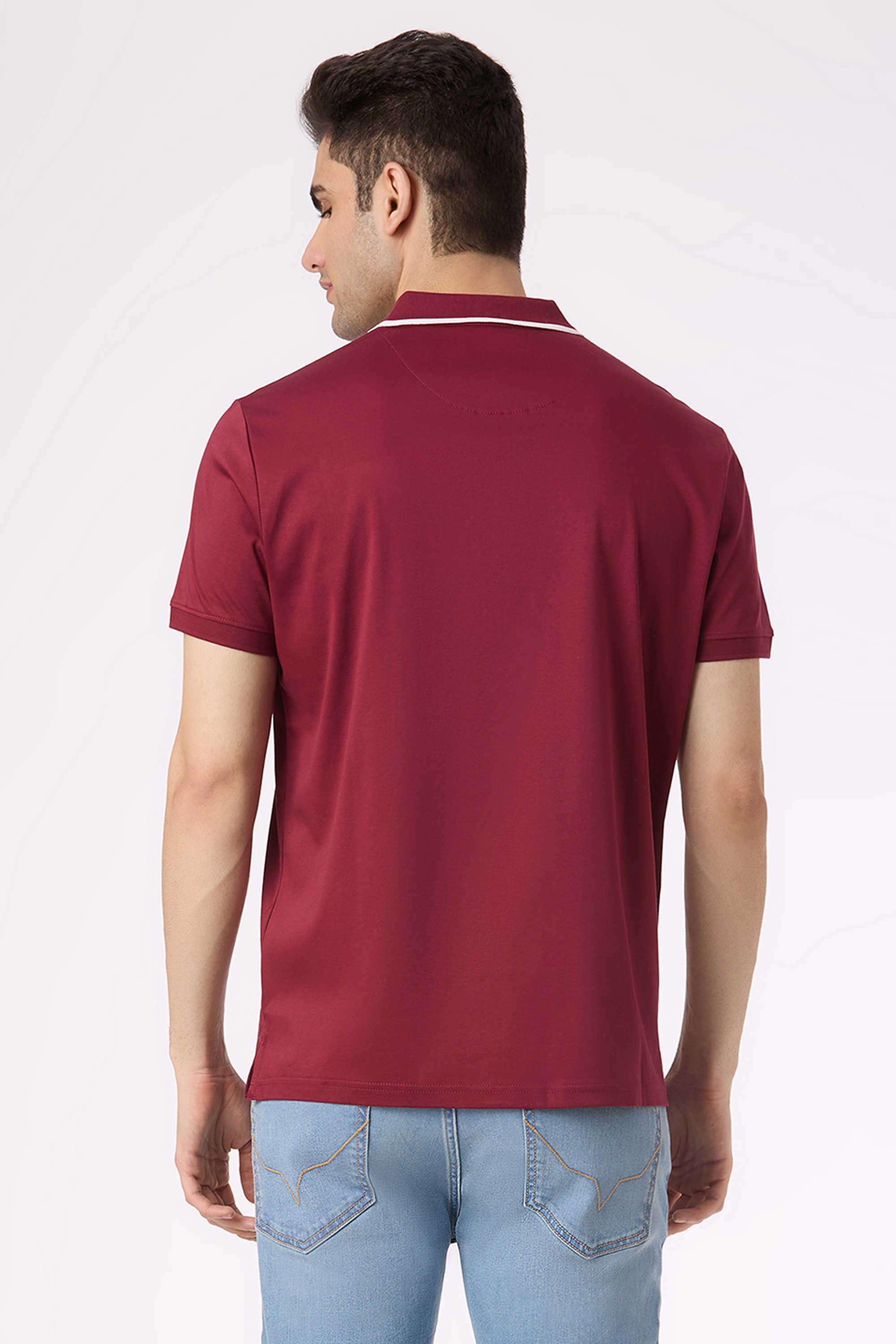 Graphic-Print-Cotton-Polo-Men-s-T-Shirt