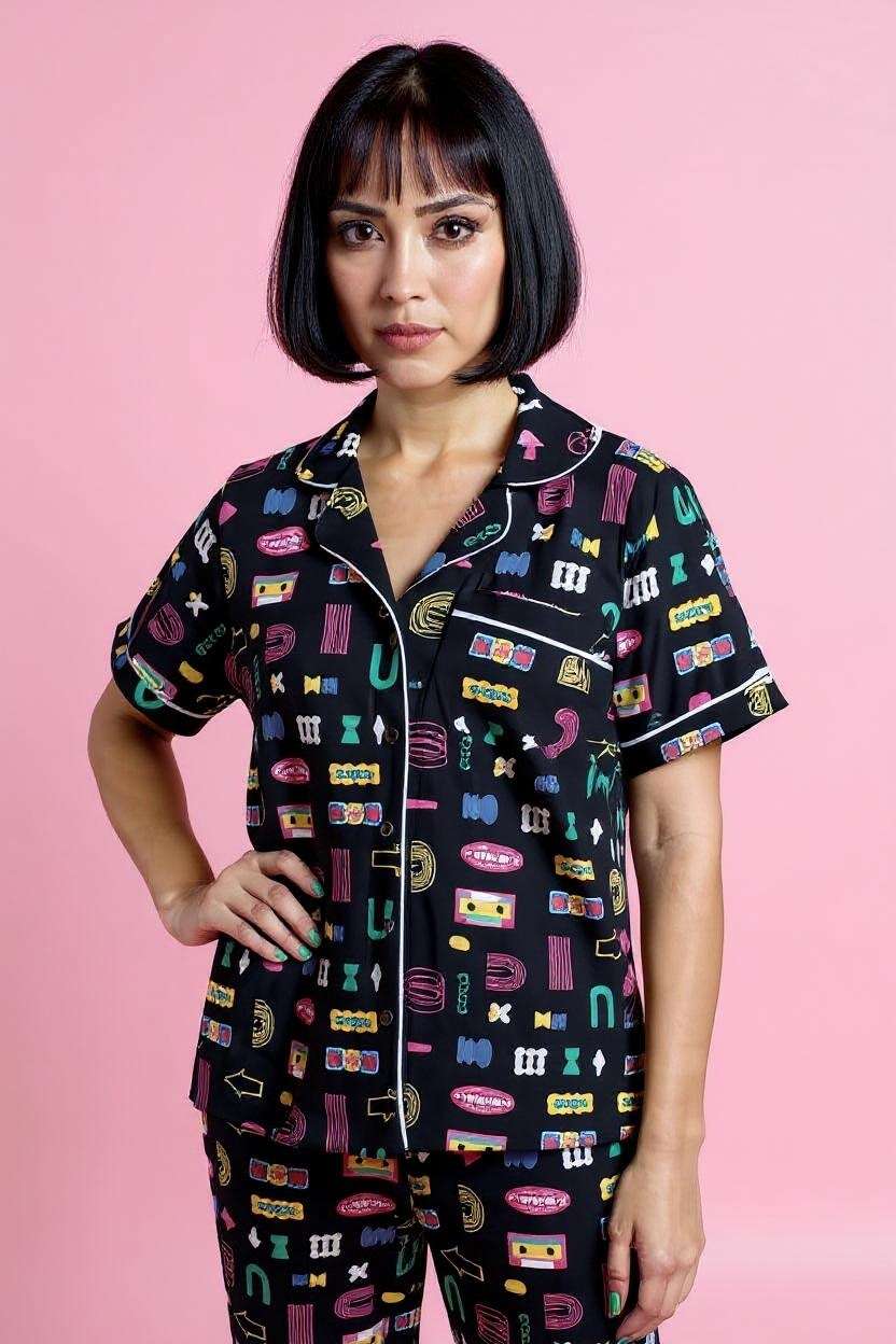 Printed-Round-Neck-Cotton-Women-Co-Ord-Set