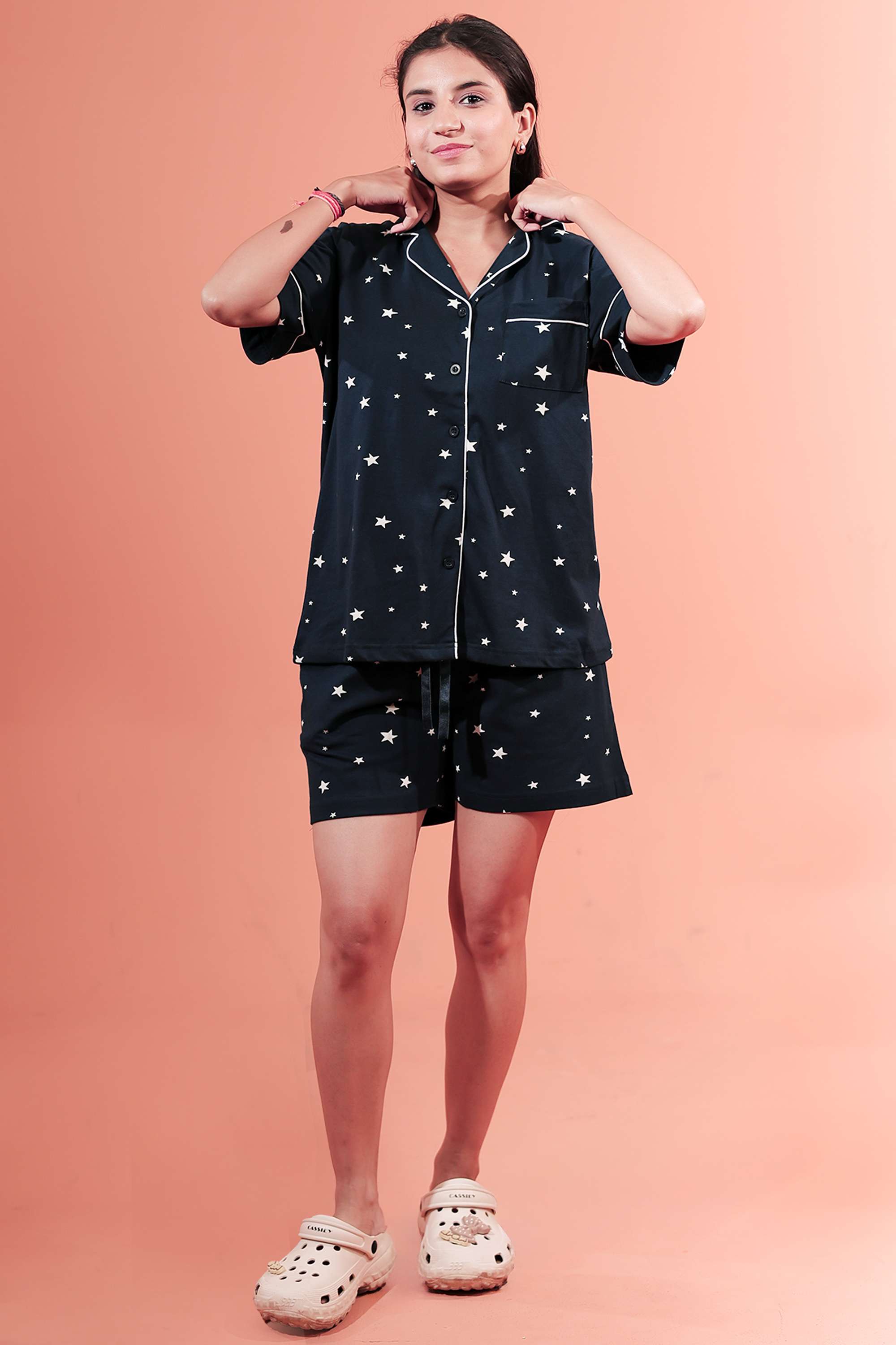 Printed-Cotton-Regular-Fit-Women-s-Top-&-Short-Set