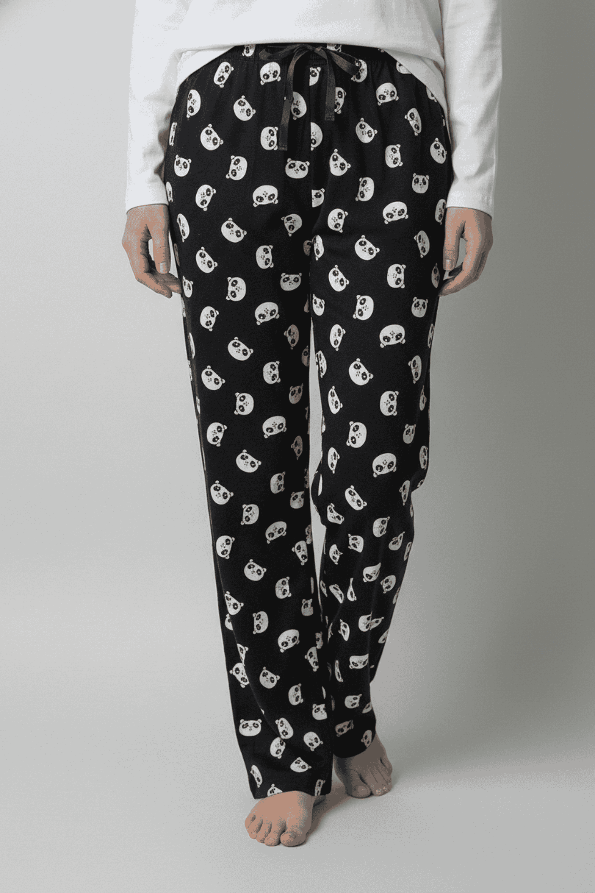 Solid-Regular-Fit-Cotton-Women-s-Casual-Wear-Pyjamas