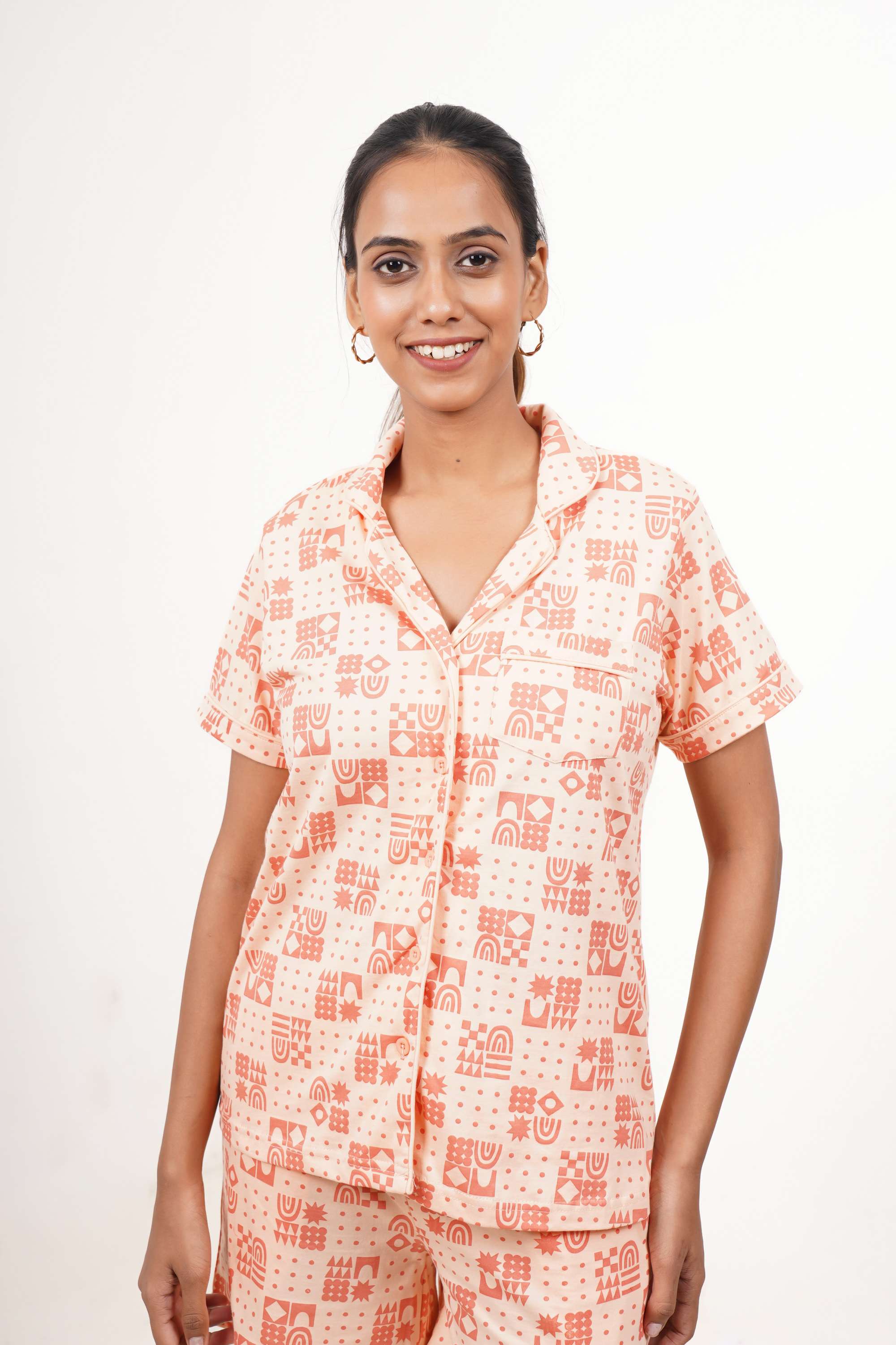 Printed-Mid-Thigh-Jersey-Women-s-Clothing-Set