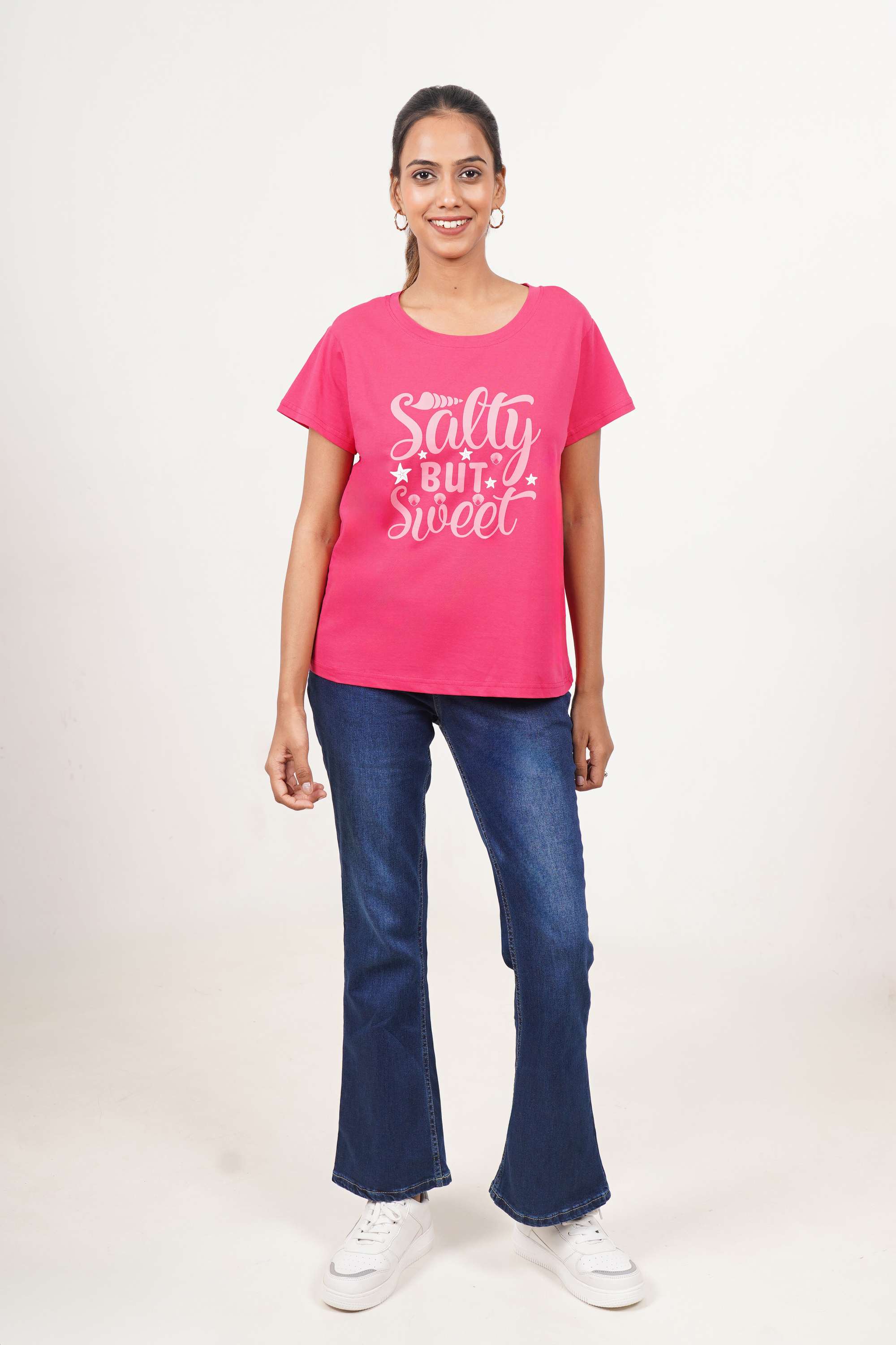 Printed-Cotton-Round-Neck-Women-s-T-Shirt