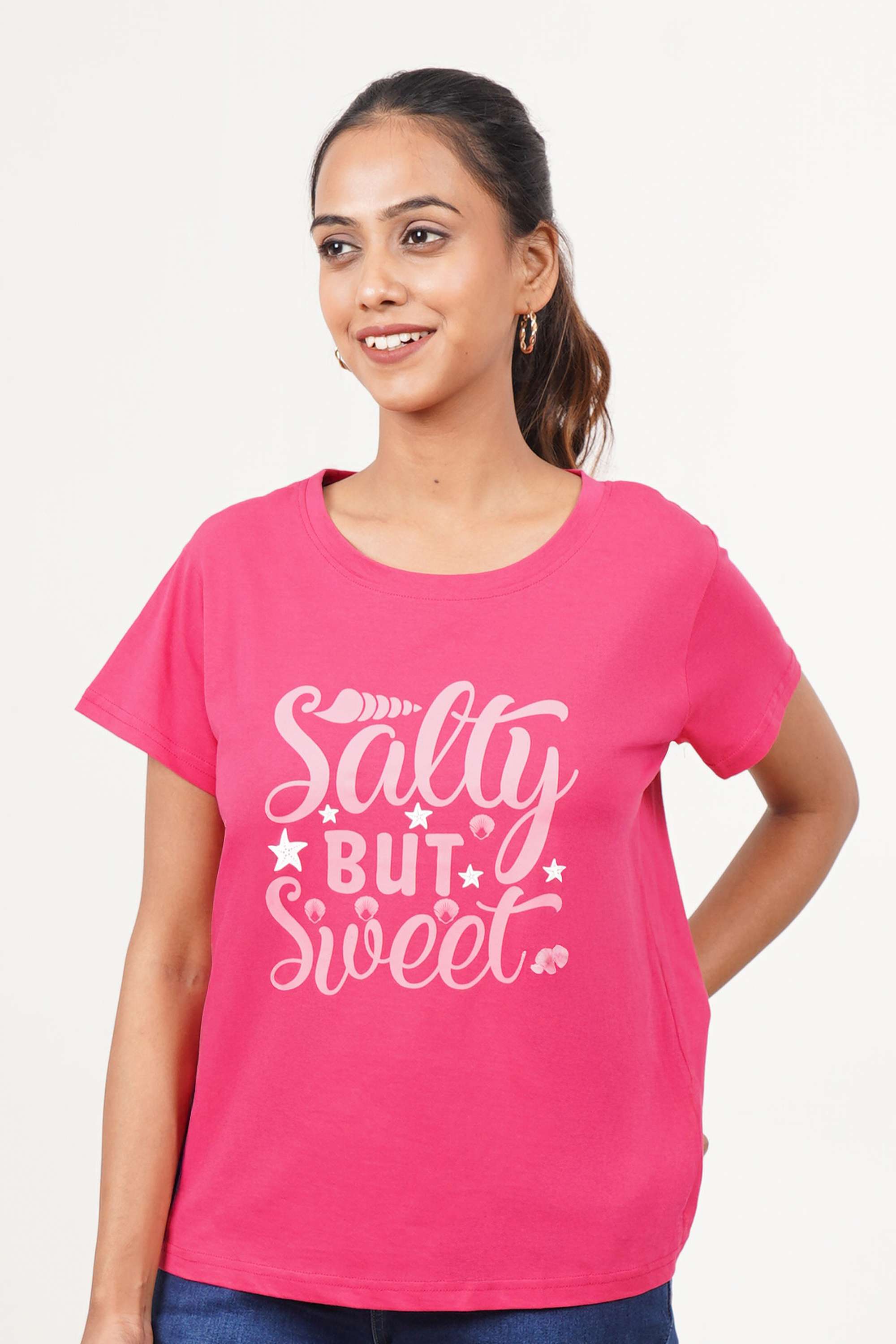 Printed-Cotton-Round-Neck-Women-s-T-Shirt