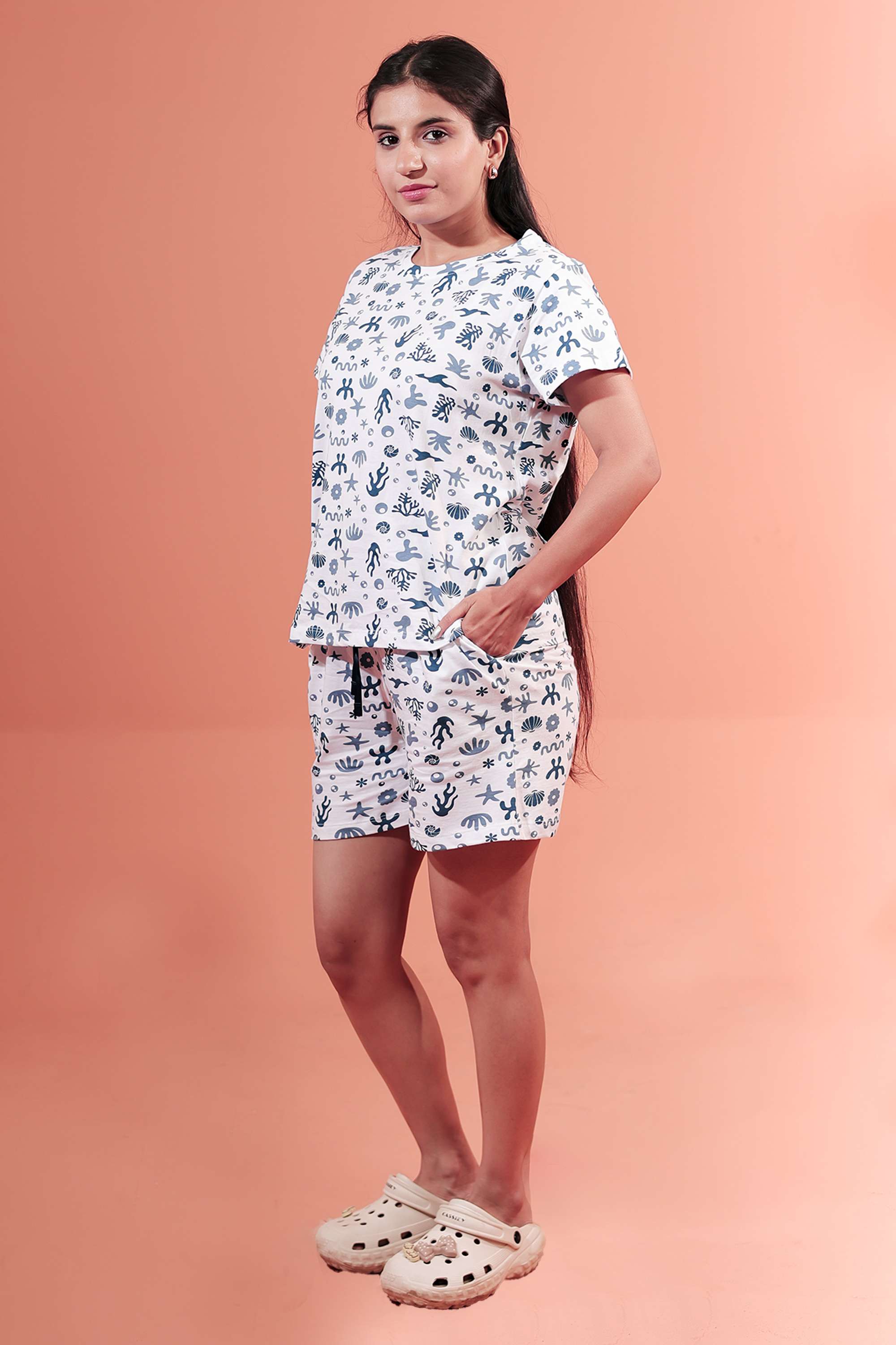 Printed-Cotton-Round-Neck-Women-s-T-Shirt