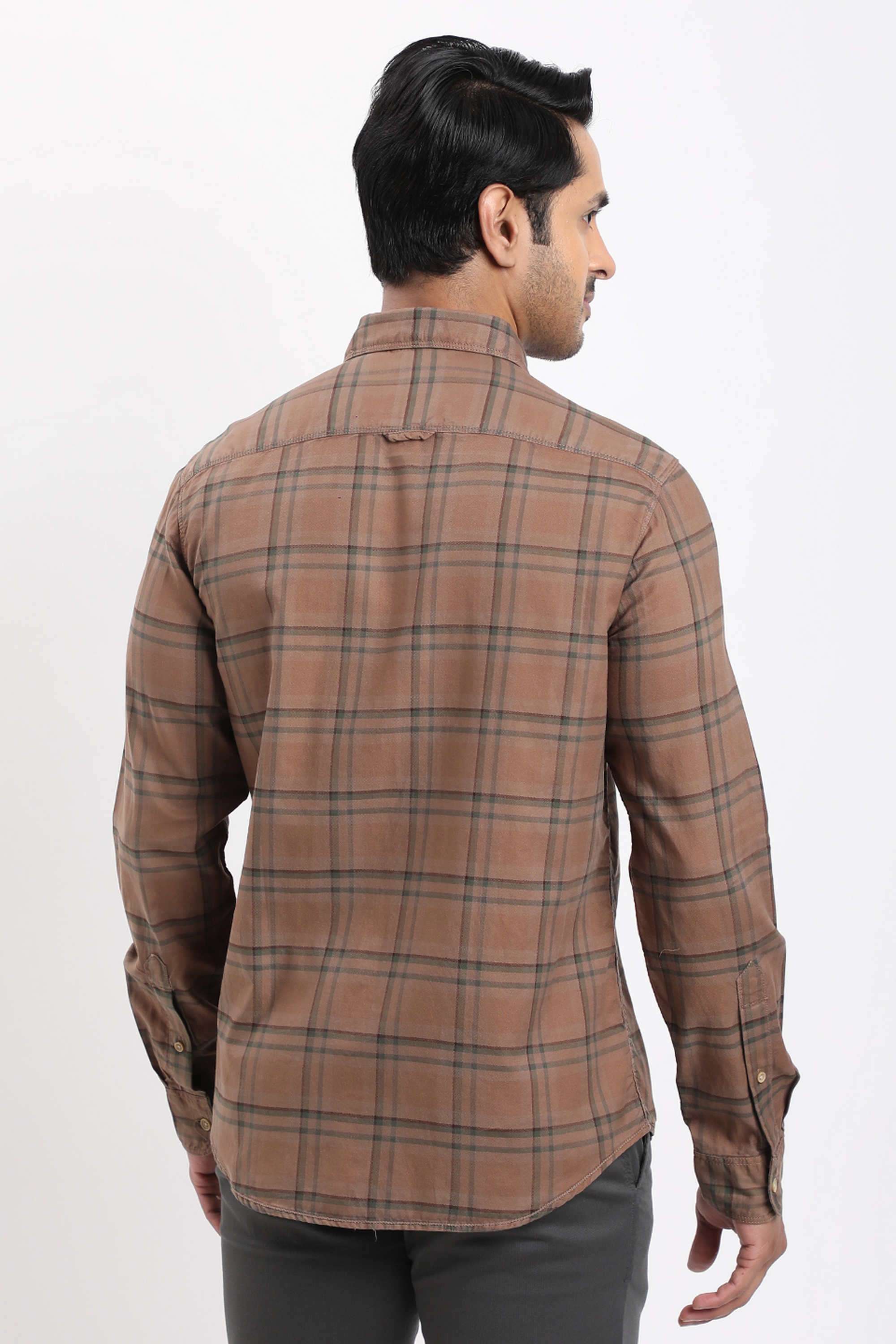 Checks-Cotton-Regular-Fit-Men-s-Casual-Shirt