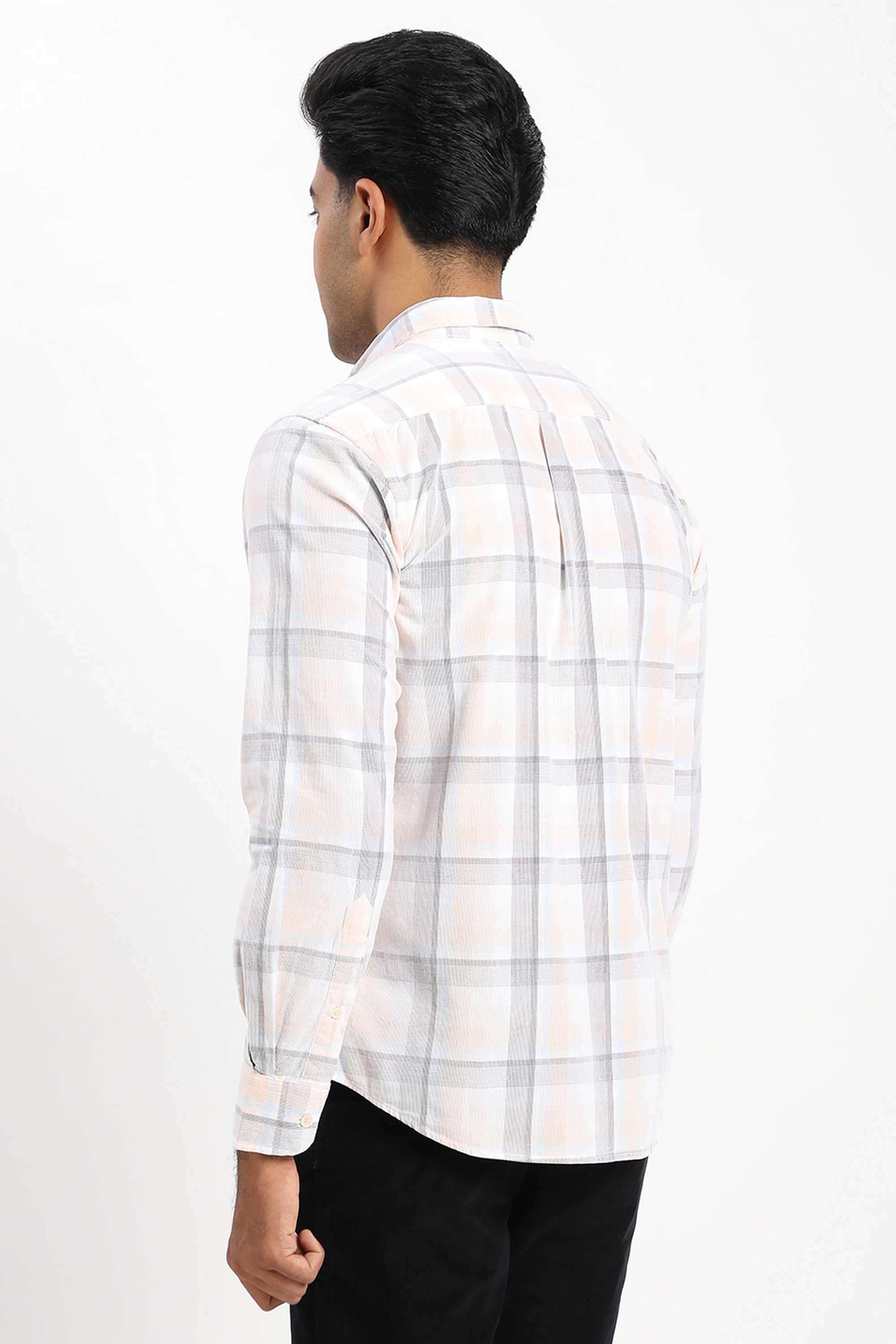 Checks-Cotton-Regular-Fit-Men-s-Casual-Shirt