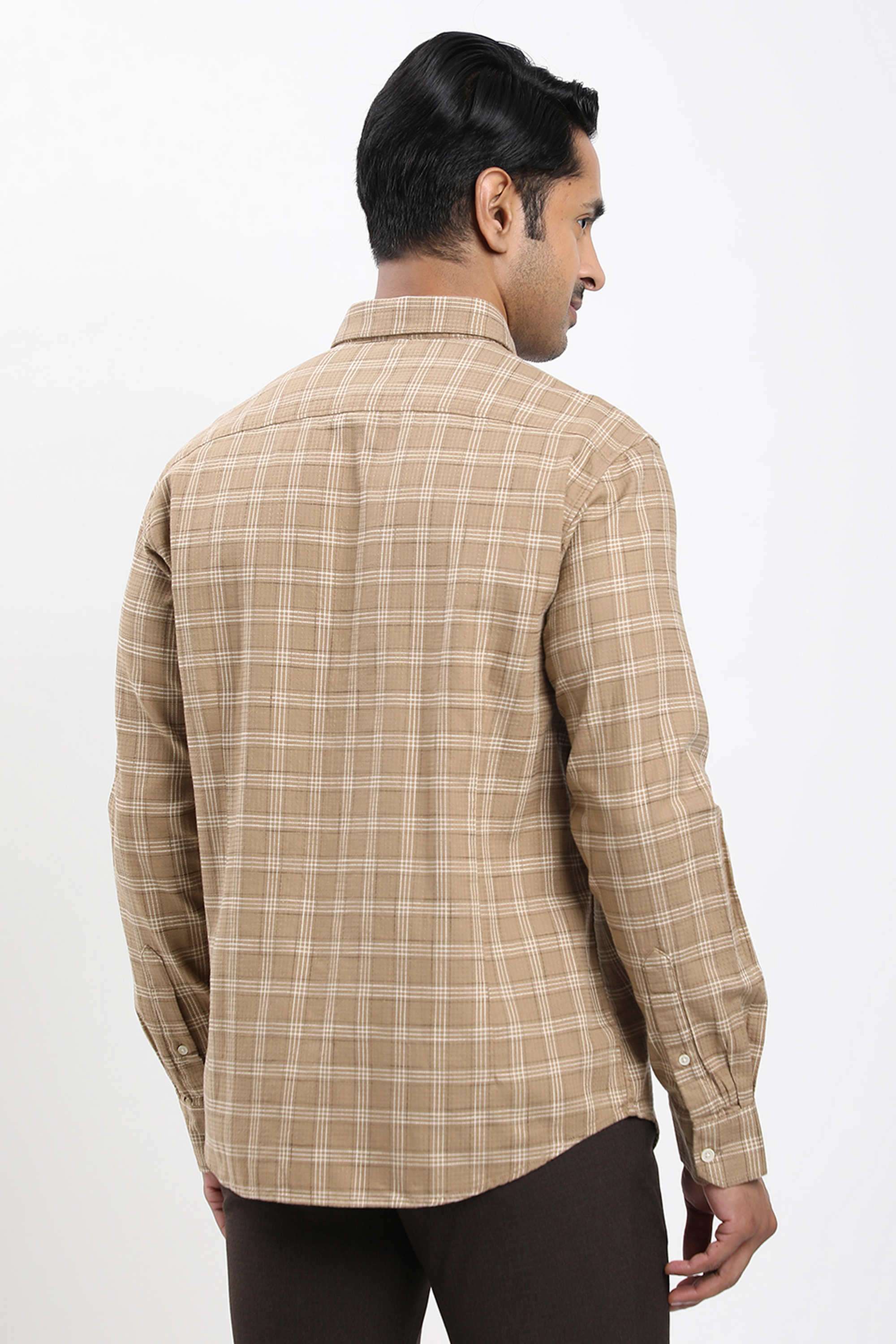 Checks-Cotton-Regular-Fit-Men-s-Casual-Shirt