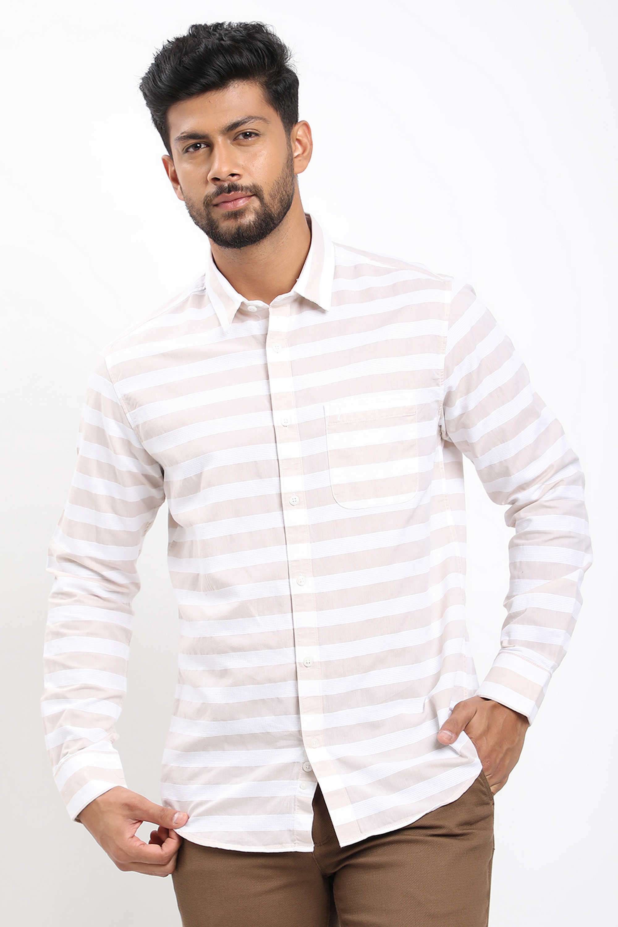 Stripes-Cotton-Blend-Regular-Fit-Men-s-Casual-Shirt