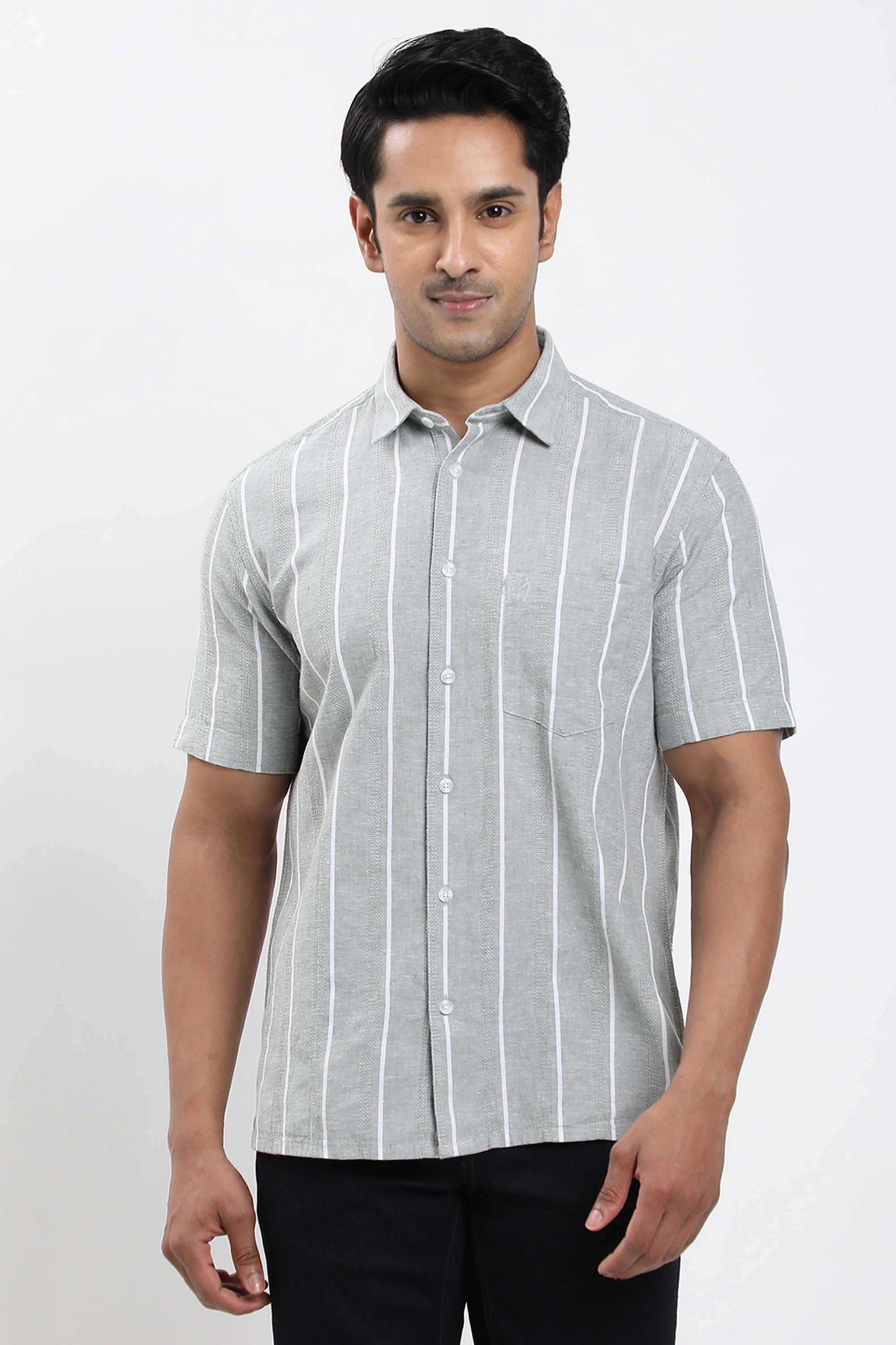 Stripes-Cotton-Blend-Regular-Fit-Men-s-Casual-Shirt