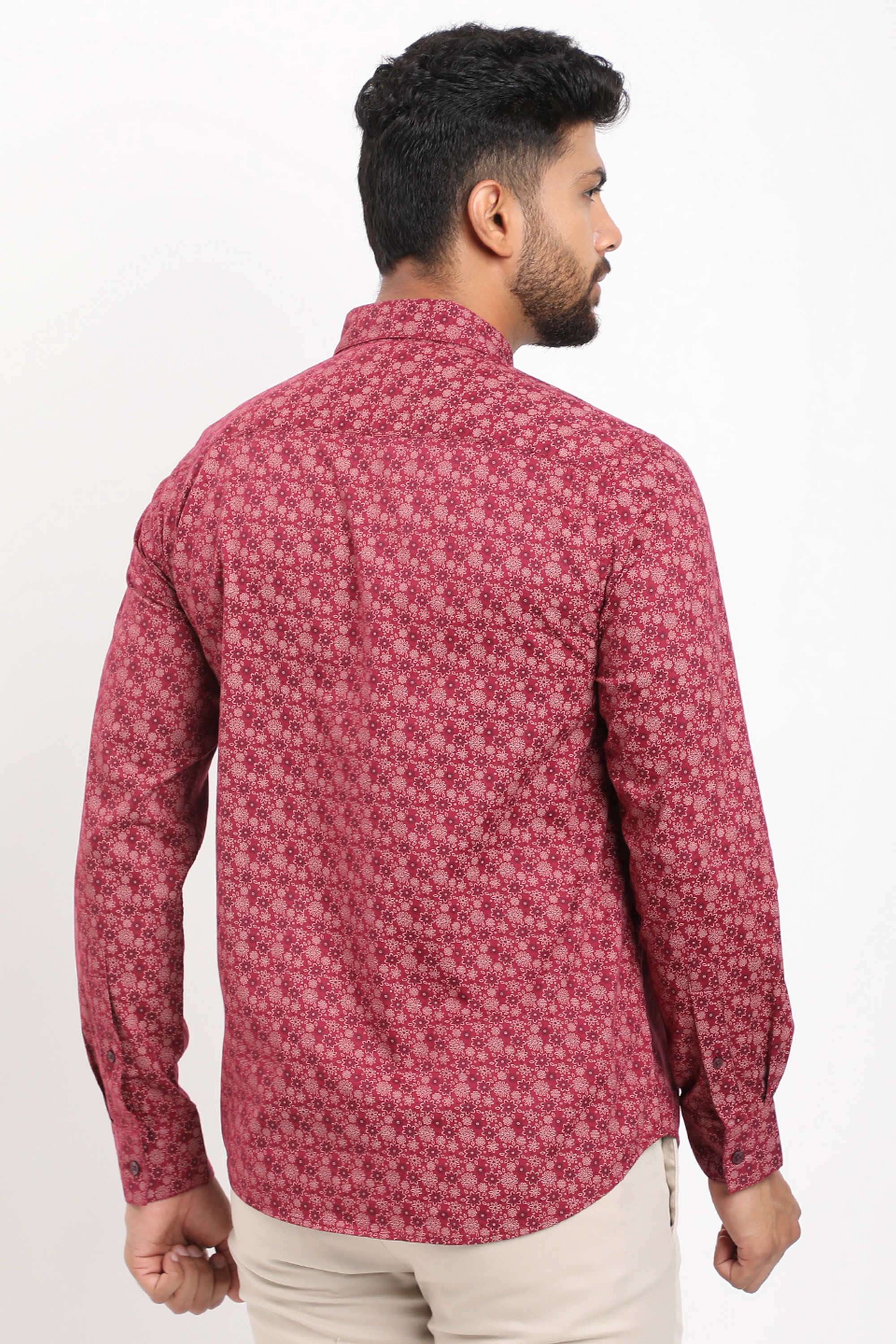 Printed-Cotton-Blend-Regular-Fit-Men-s-Casual-Shirt