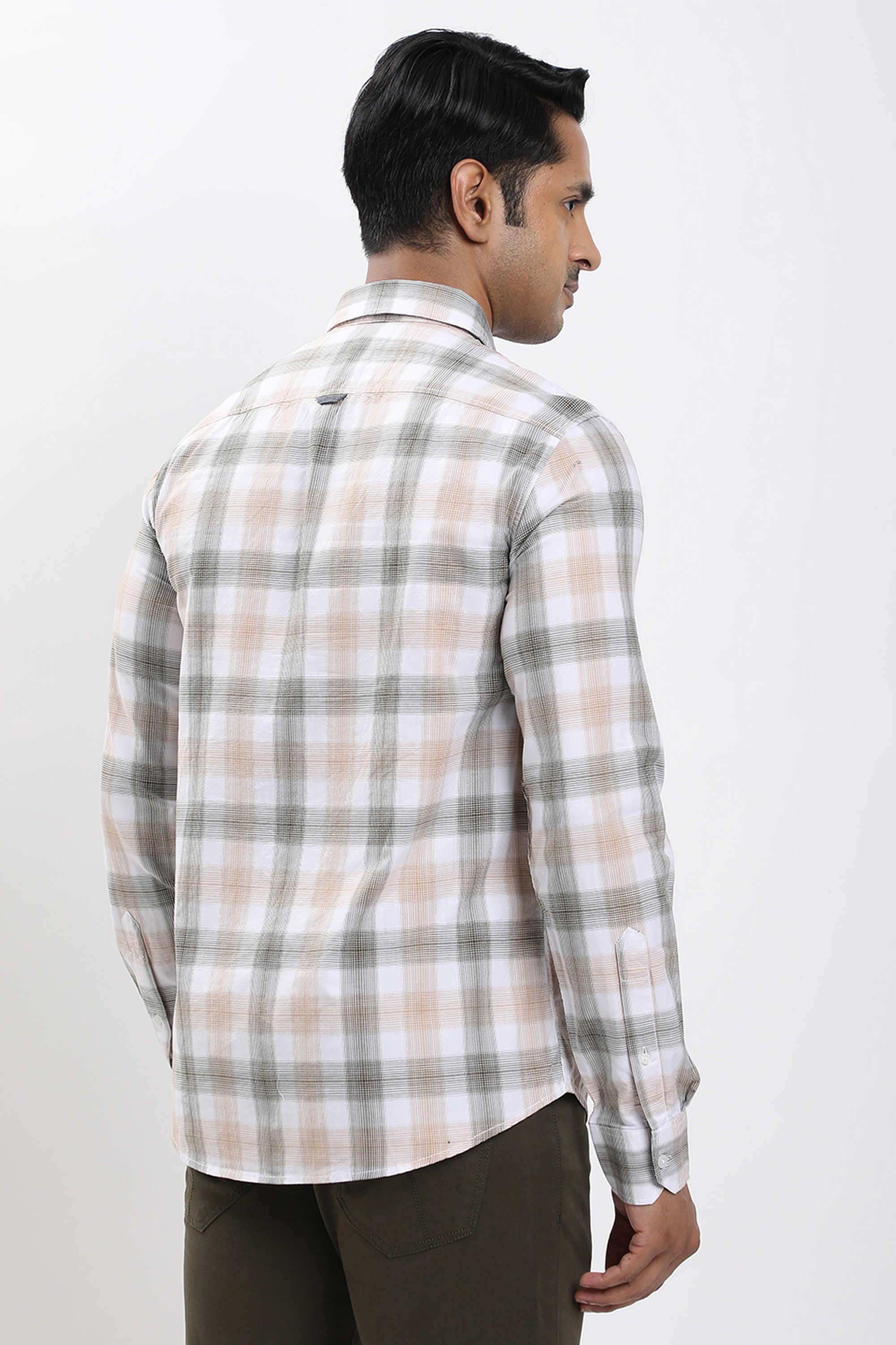 Checks-Cotton-Regular-Fit-Men-s-Casual-Shirt