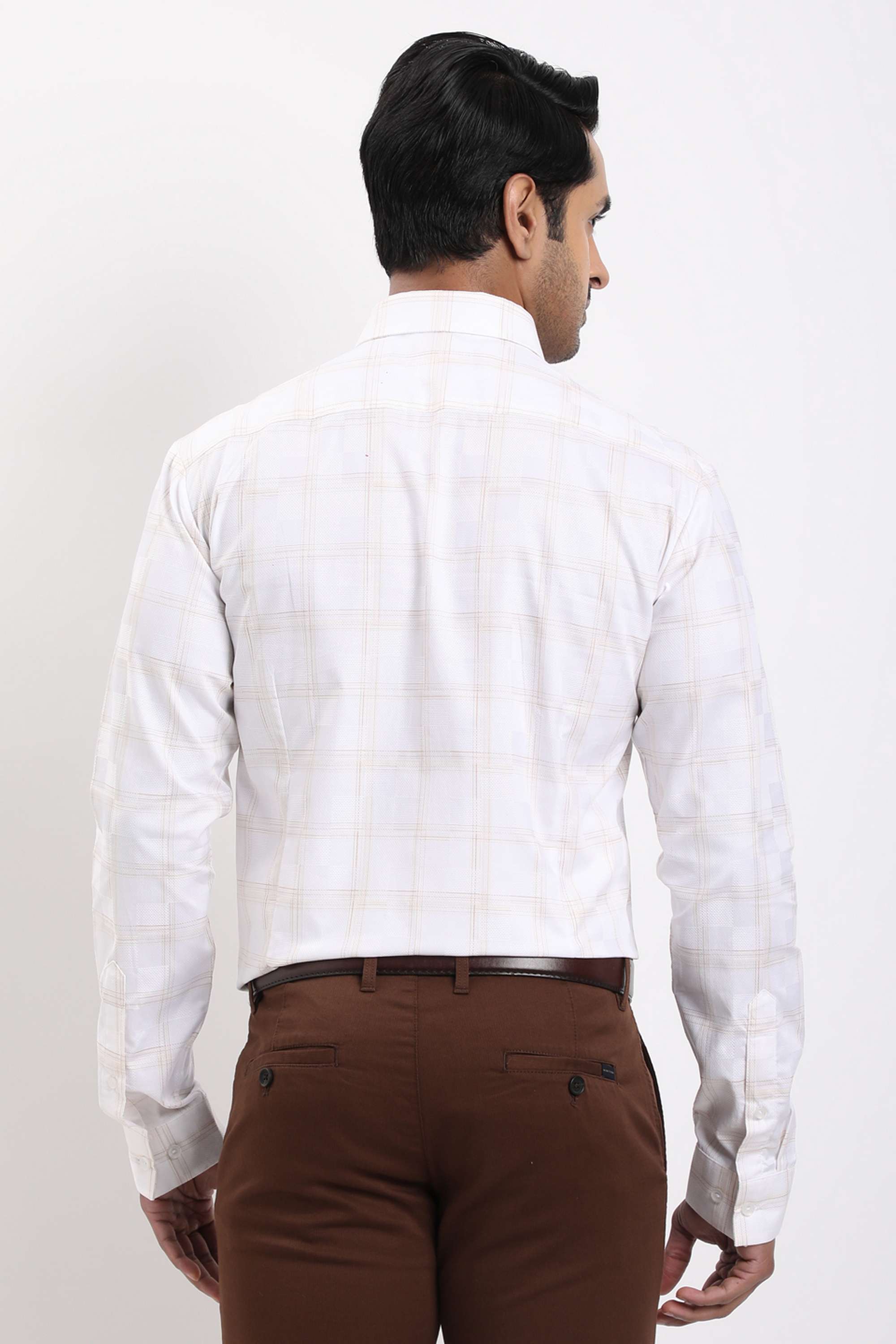 Checks-Cotton-Regular-Fit-Men-s-Casual-Wear-Shirt