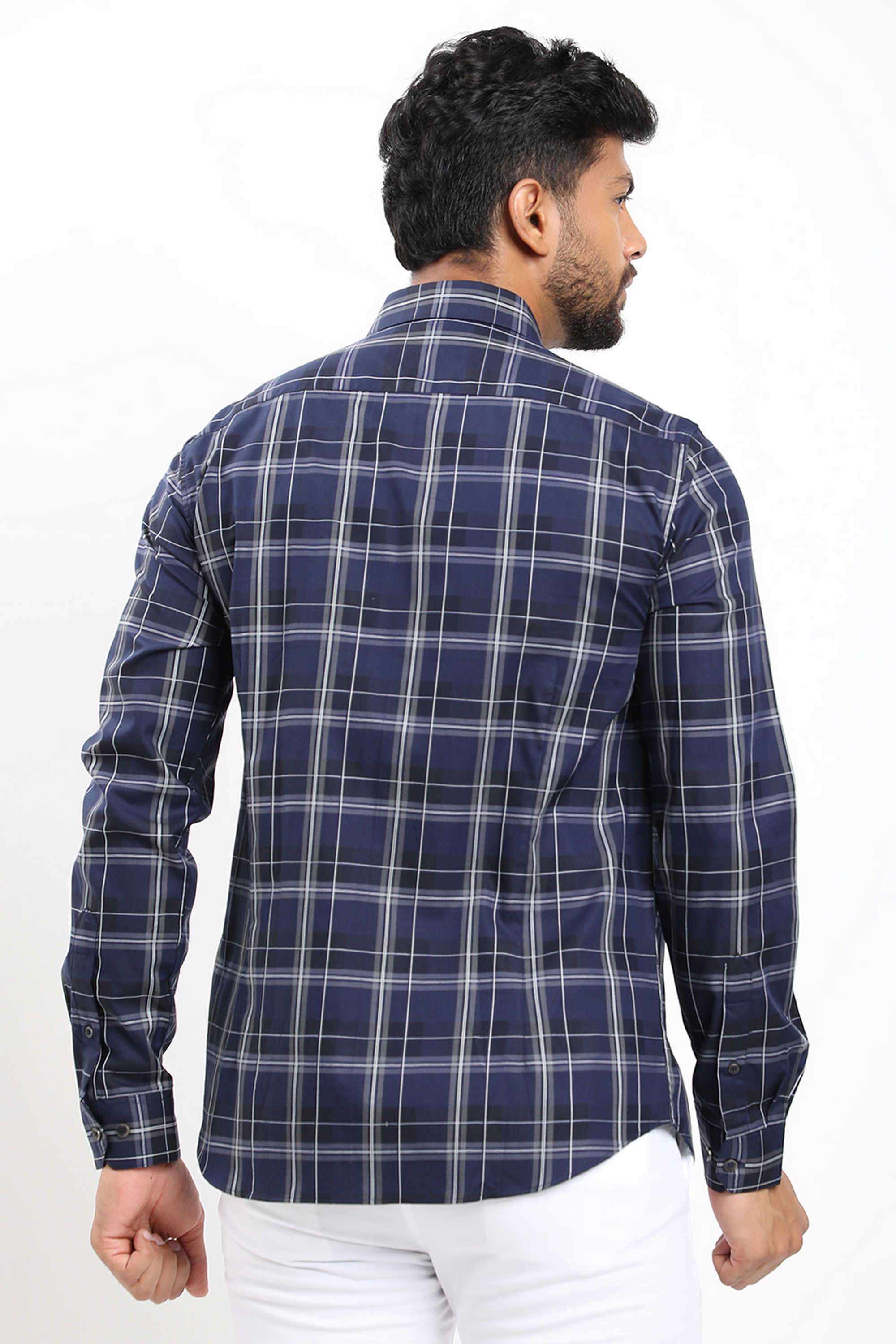 Checks-Cotton-Regular-Fit-Men-s-Casual-Shirt