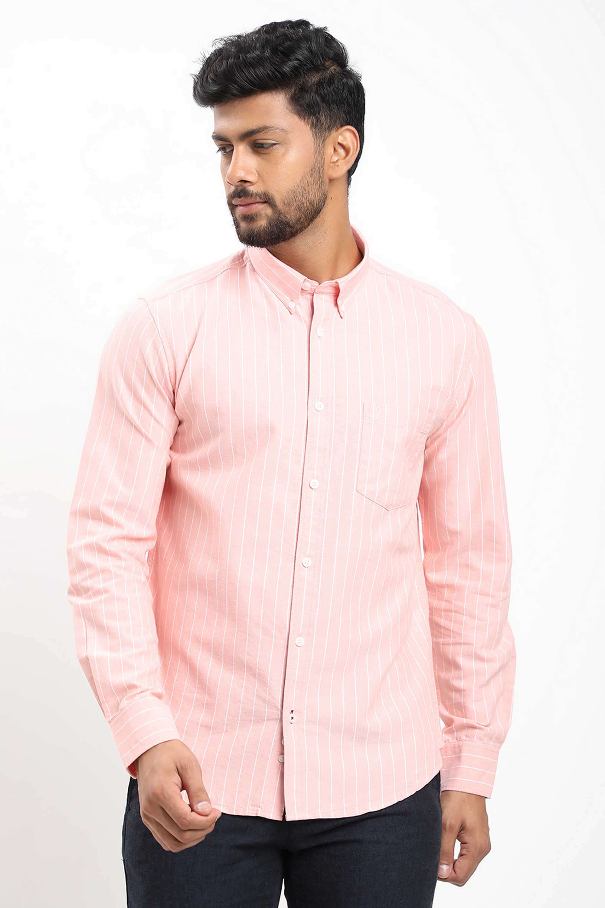 Stripes-Cotton-Regular-Fit-Men-s-Casual-Shirt
