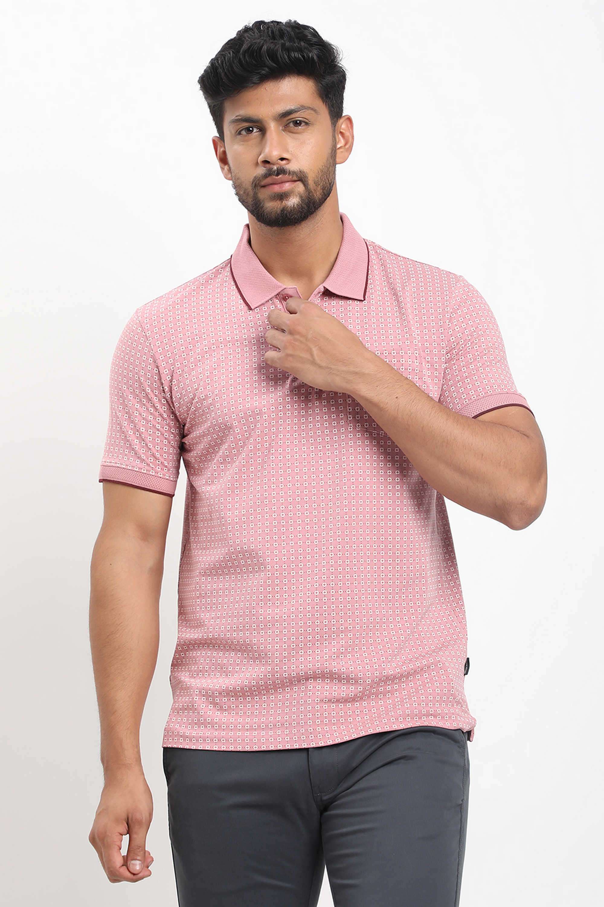 Printed-Cotton-Blend-Polo-Men-s-T-Shirt