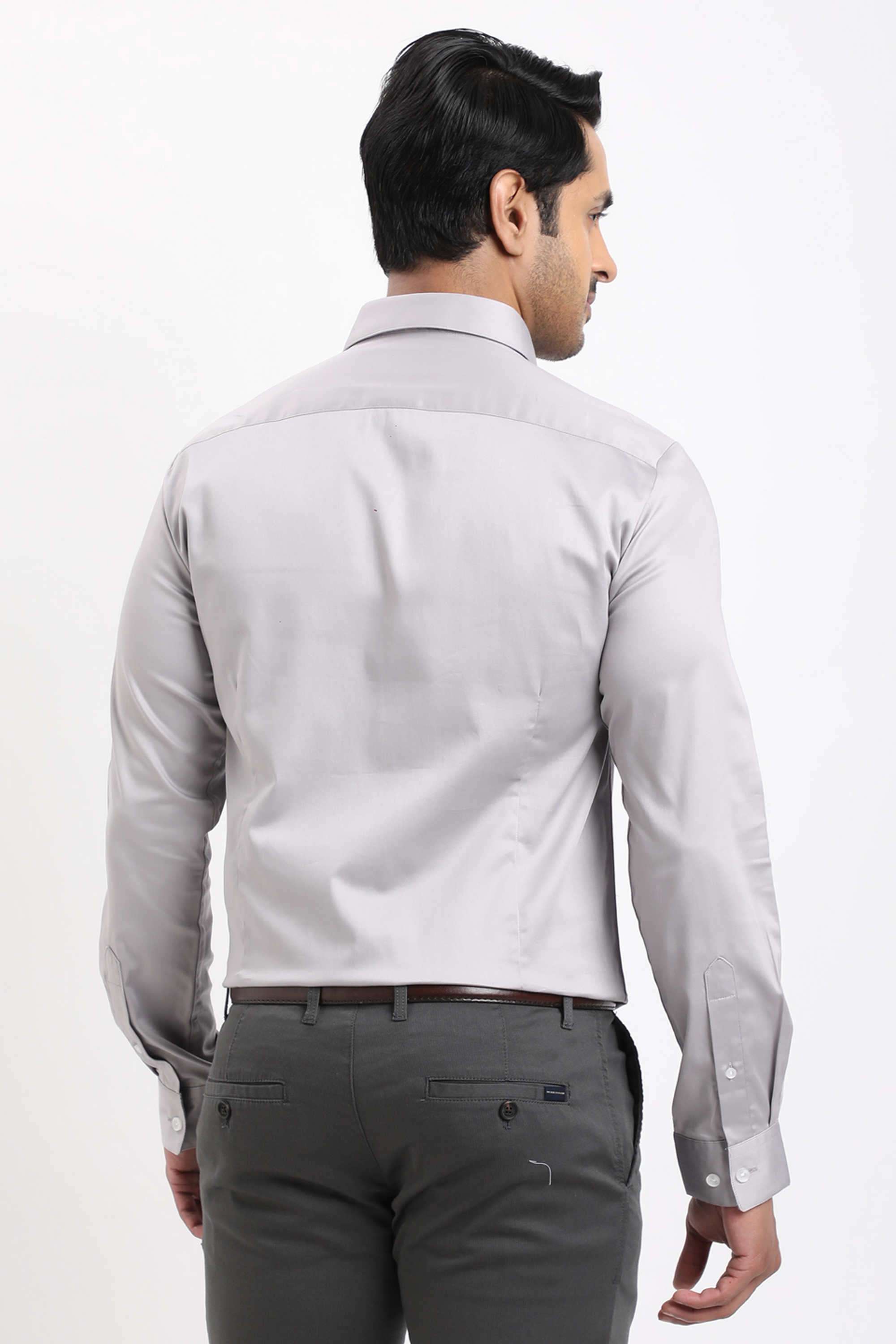 Solid-Cotton-Blend-Regular-Fit-Men-s-Casual-Shirt