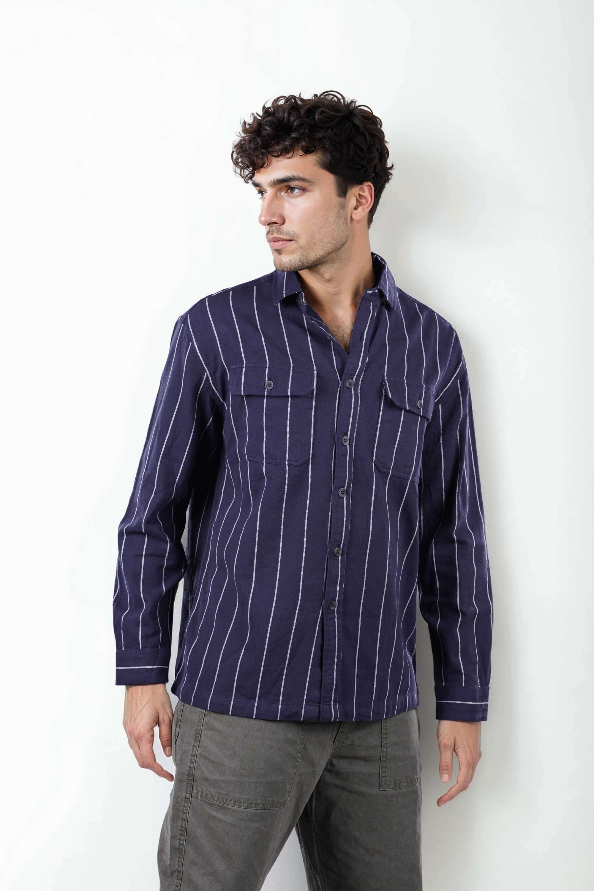 Checks-Cotton-Regular-Fit-Men-s-Casual-Wear-Shirt