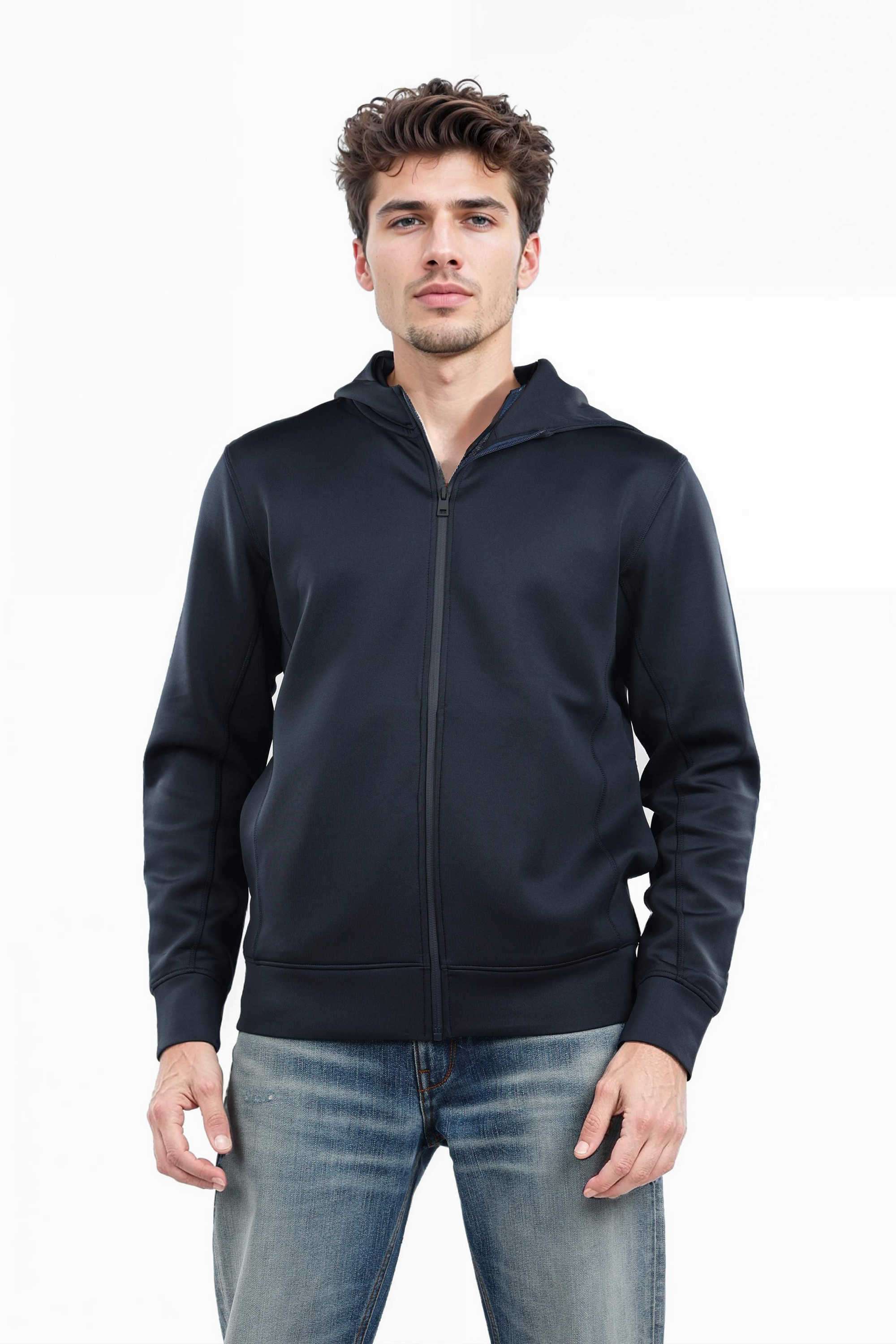 Solid-Blended-Fabric-Regular-Fit-Men-Sweatshirt
