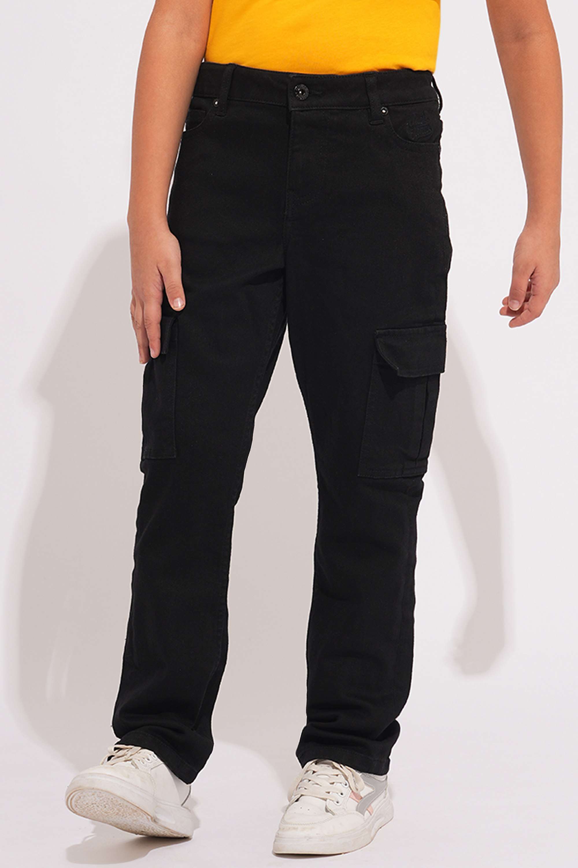 Solid-Cotton-Regular-Fit-Boys-Jeans