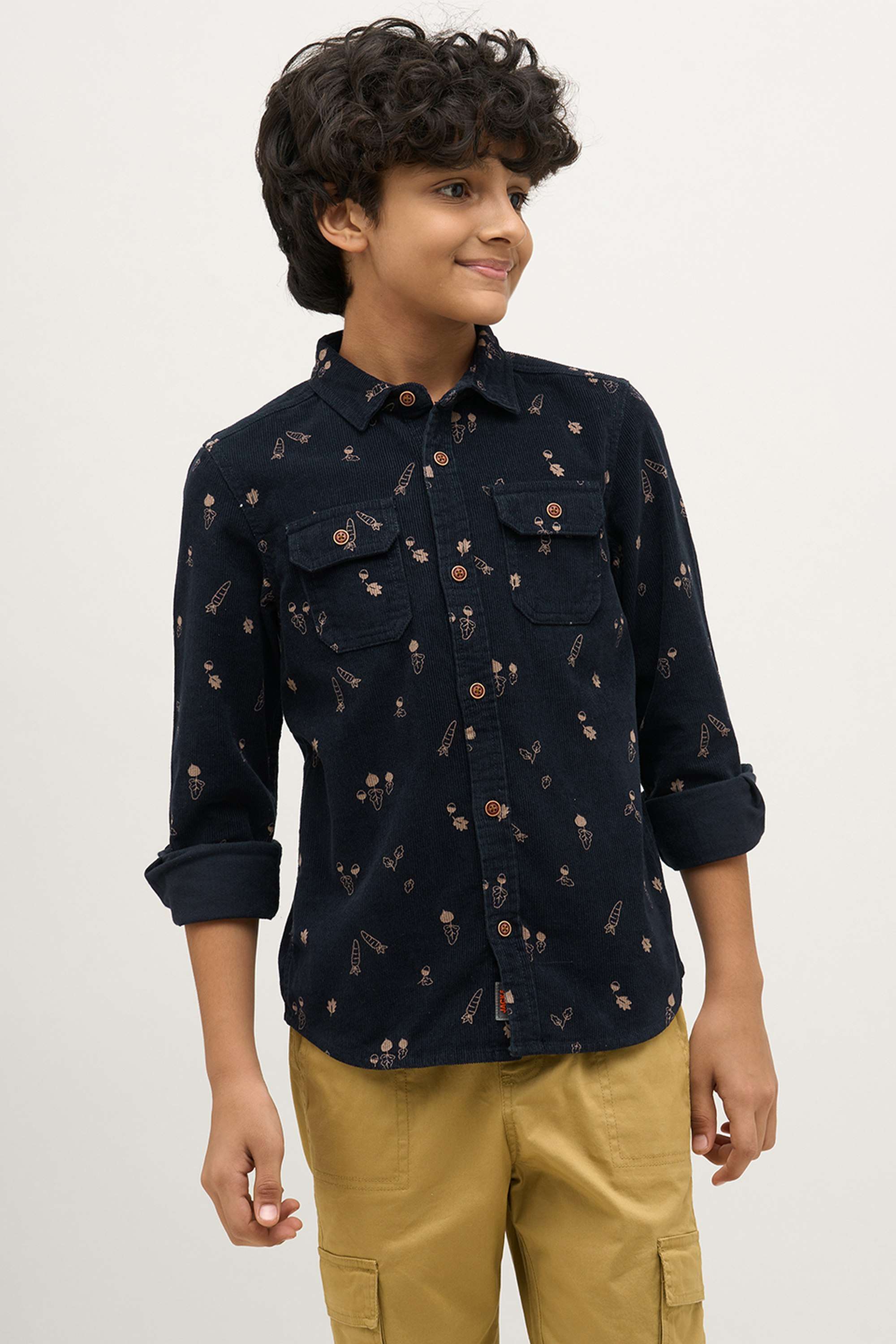 Printed-Cotton-Collared-Boys-Shirt