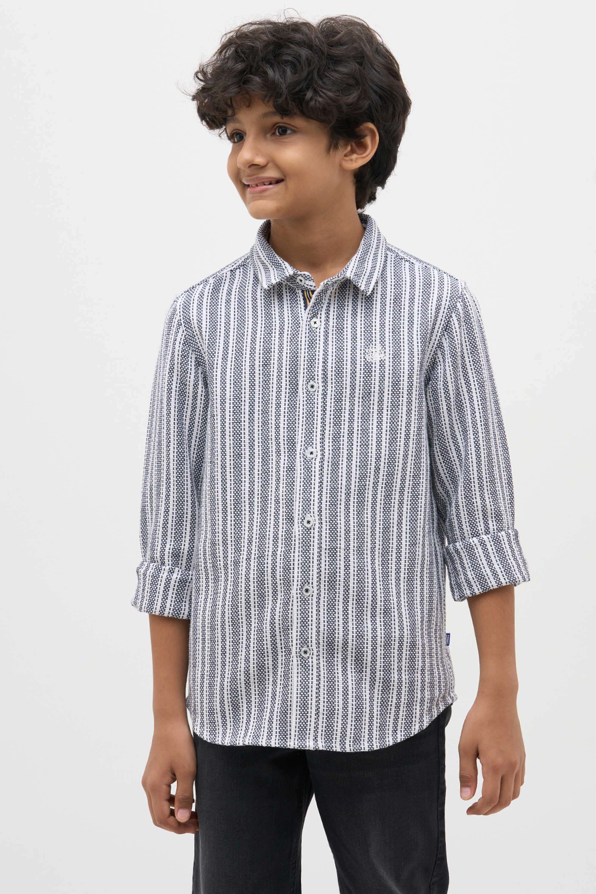 Collared-Cotton-Boy-s-Casual-Wear-Shirt