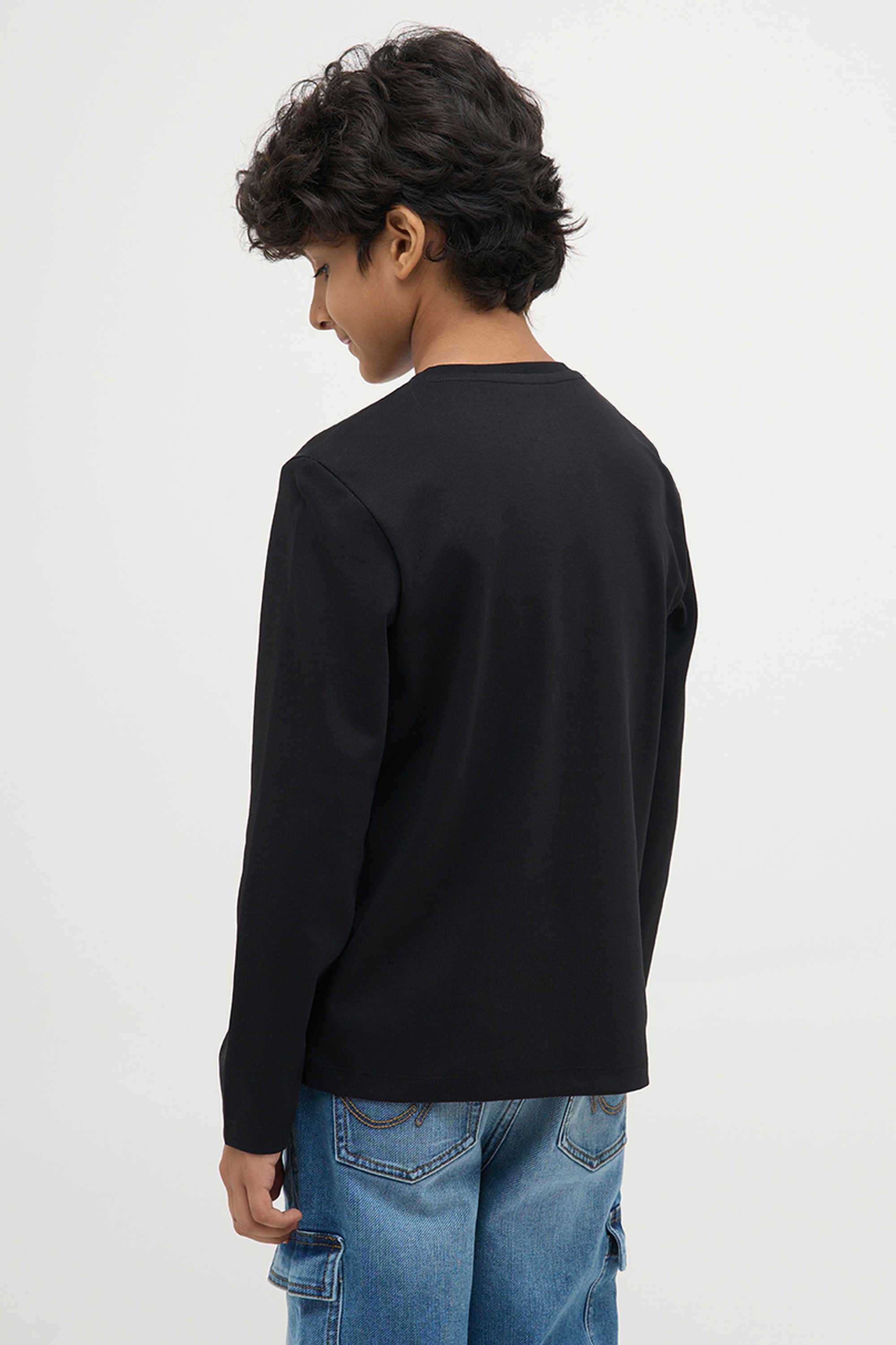 Printed-Cotton-Round-Neck-Boys-T-Shirt