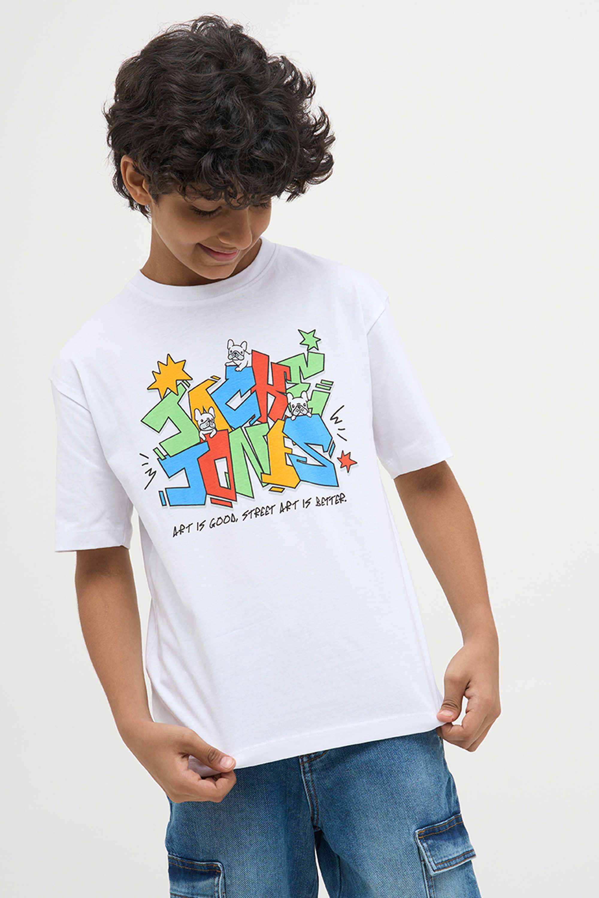 Printed-Cotton-Round-Neck-Boys-T-Shirt