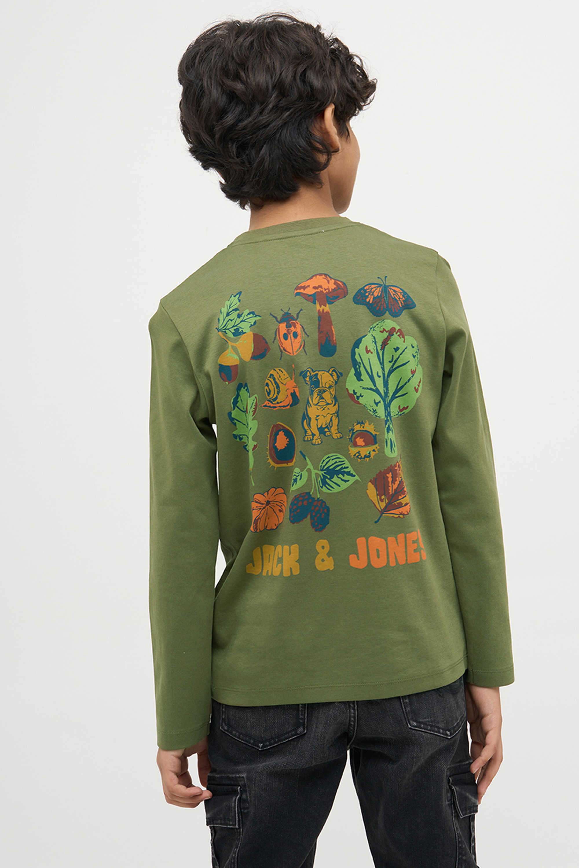 Solid-Cotton-Round-Neck-Boys-T-Shirt